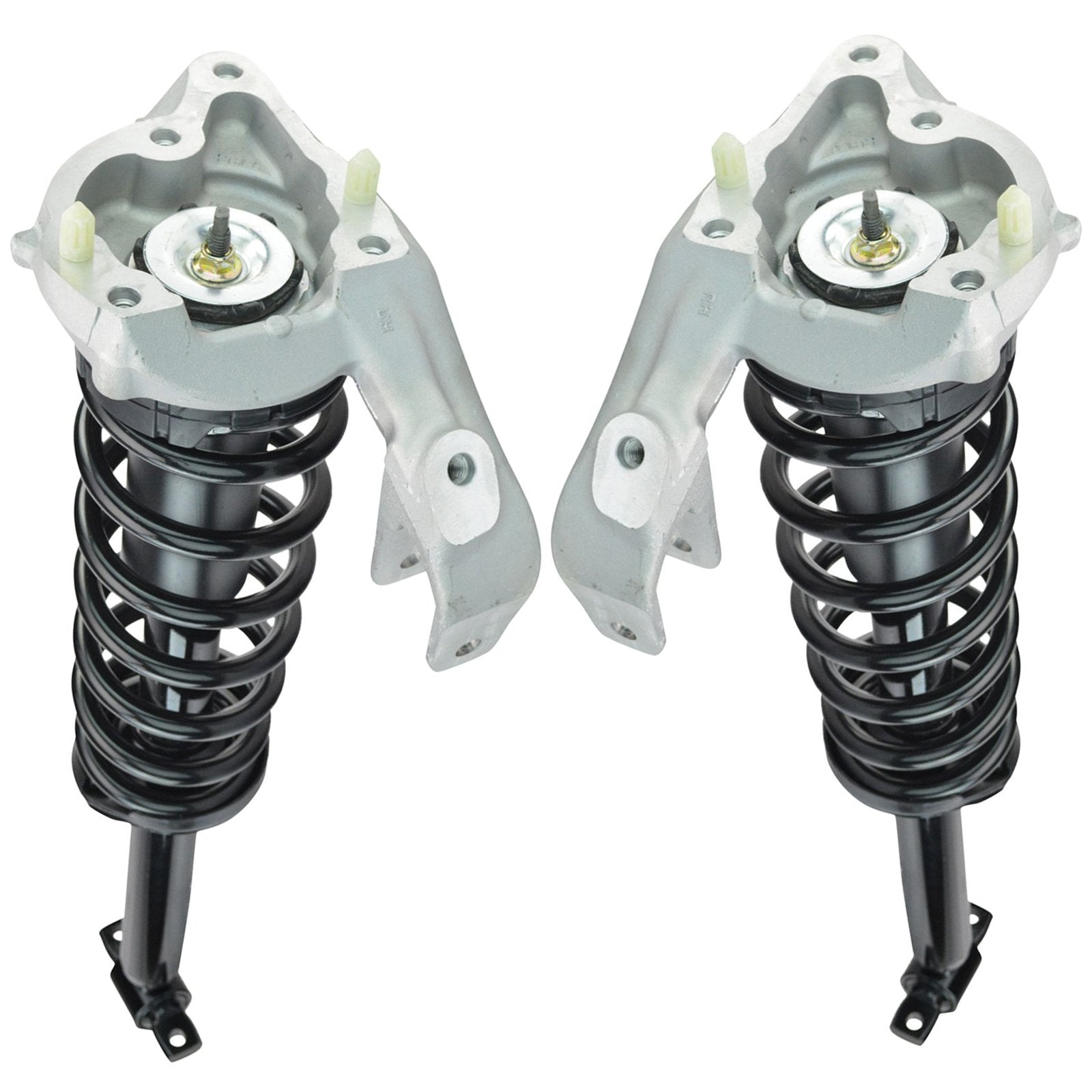 Trq Front Strut & Coil Spring Assembly Set Driver & Passenger Sides Compatible With 03-07 Cadillac Cts