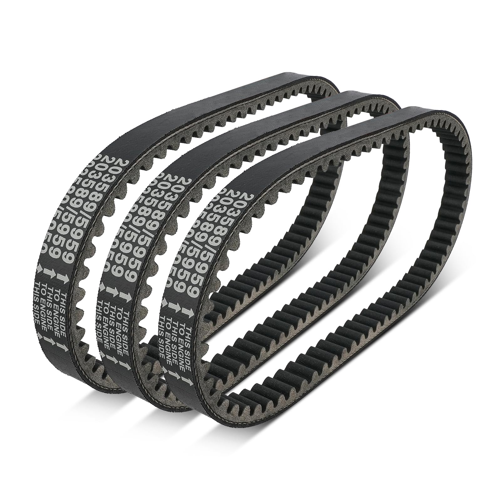 Frokom 30 Series Go Kart Drive Belt for Manco 5959 / Comet 203589 Kartco 7628 Ken-bar Karts 5HP-7HP Engine Comet 30 Series TAV2 