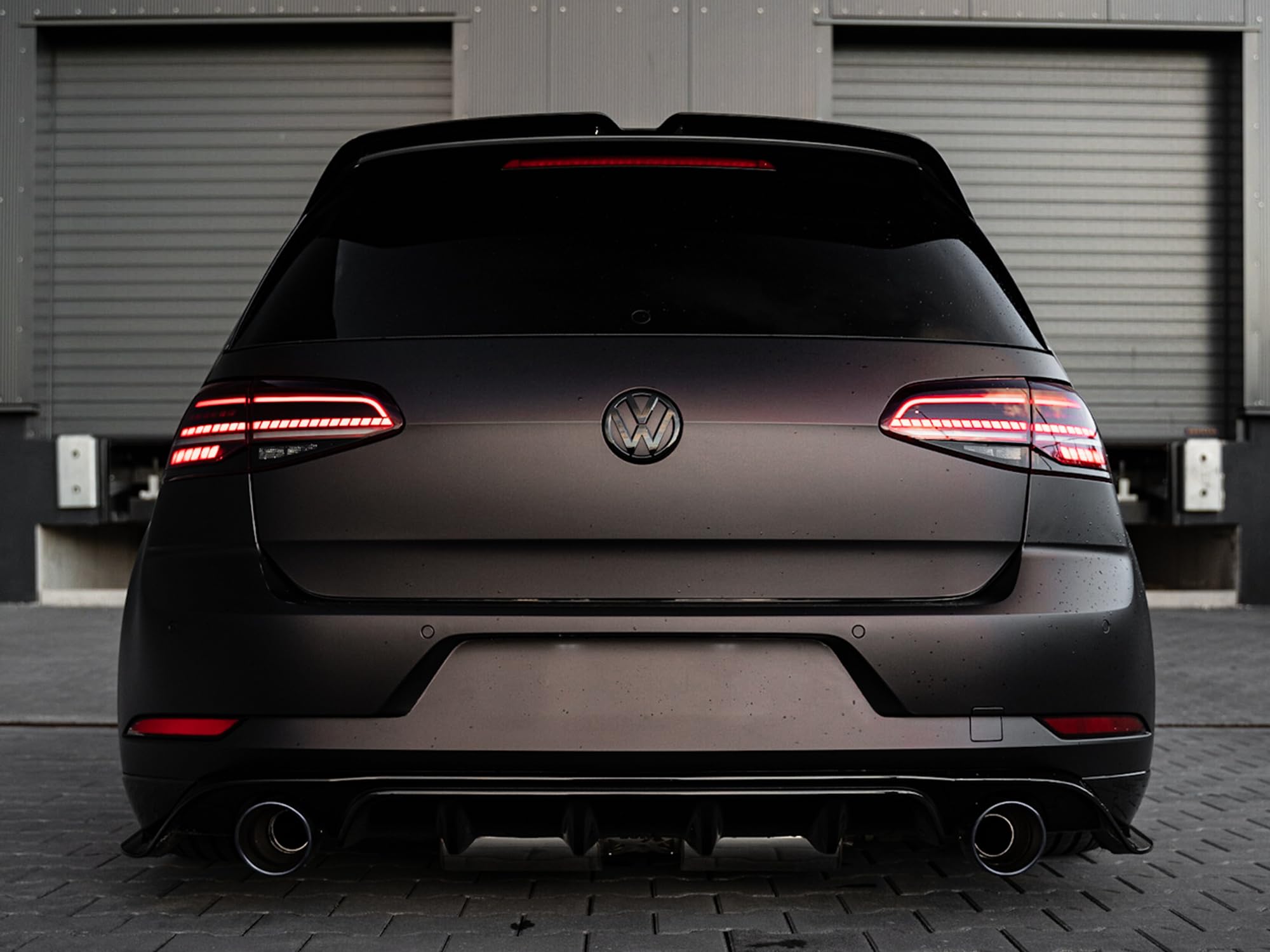 Vvivid+ Matte Demon Black Premium Vinyl Wrap Film (50Ft X 5Ft)