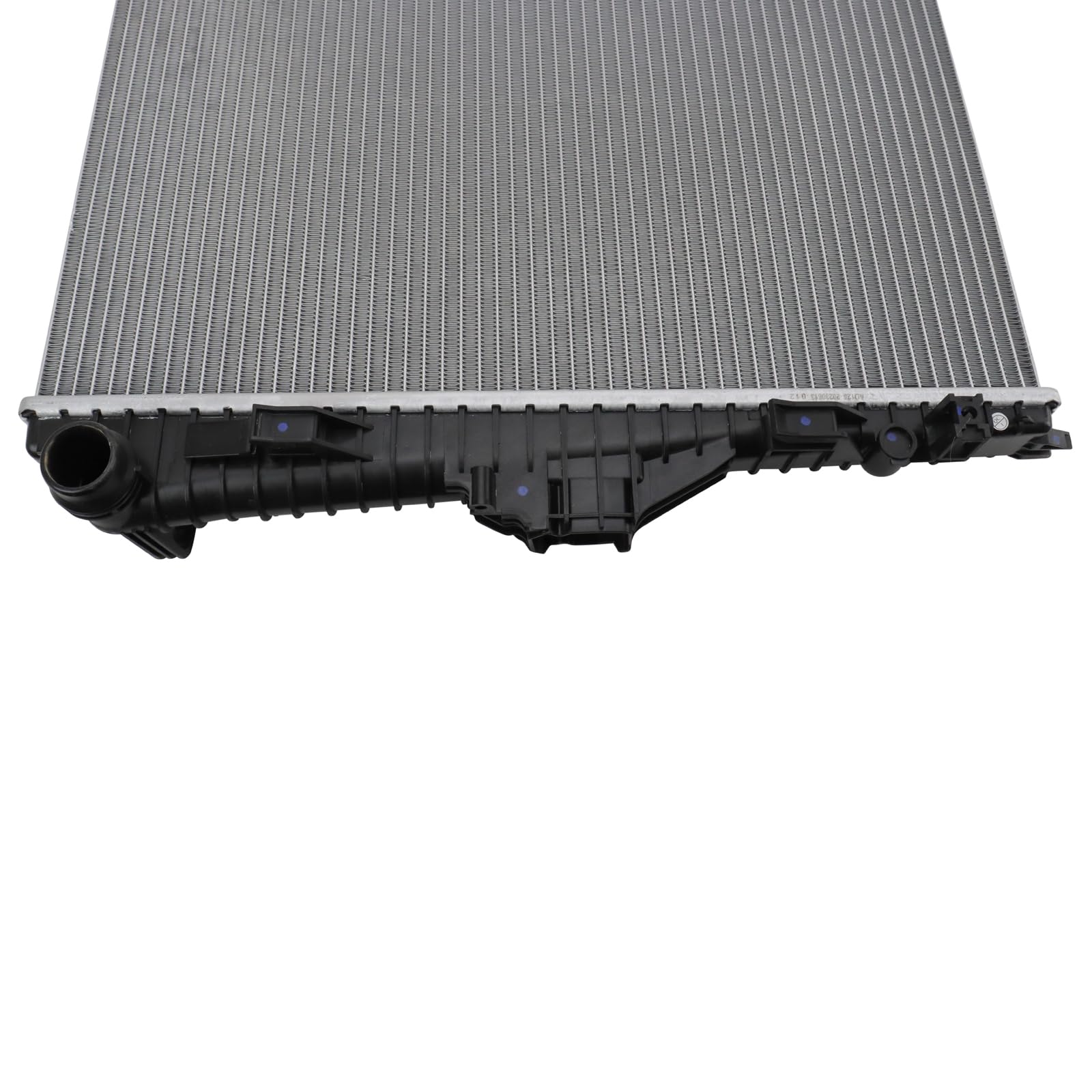 Trq Radiator Assembly Aluminum Core Compatible With 11-18 Porsche Cayenne 11-17 Volkswagen Touareg