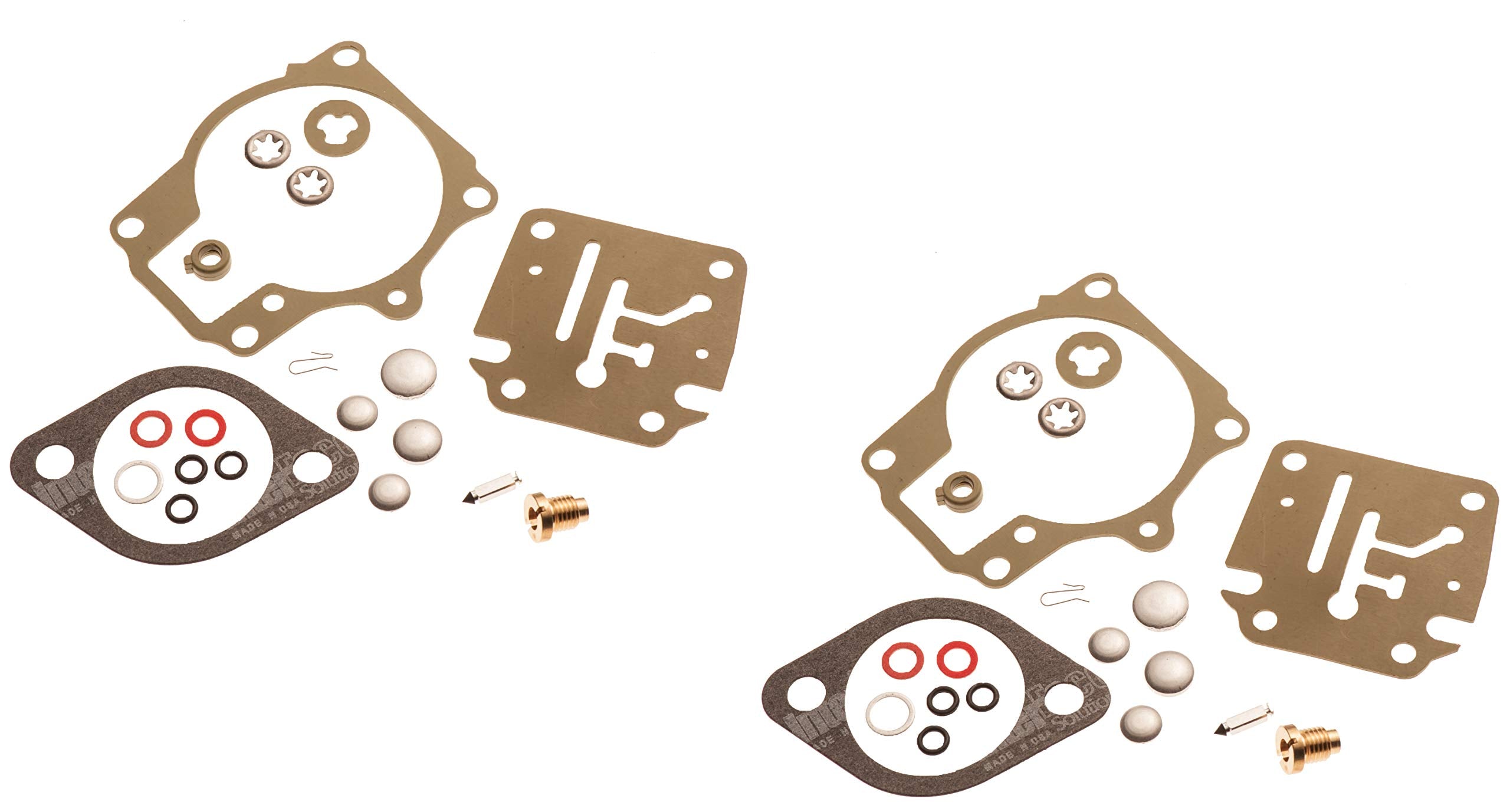 TITAN 757 PERFORMANCE Johnson Evinrude Twin Carburetor Carb Rebuild Repair Kit 40 45 48 50 55 60 HP