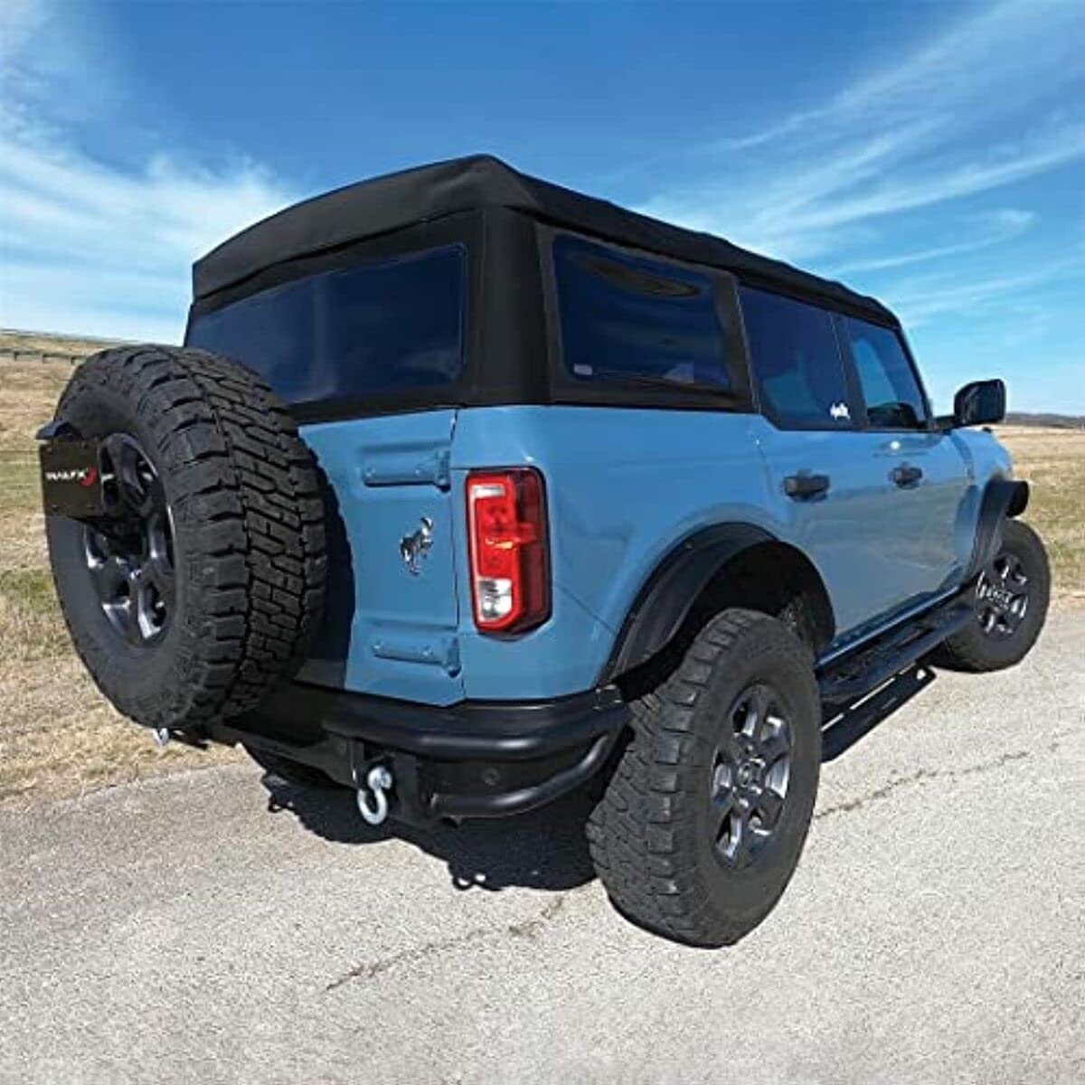 Trailfx Bronco Steel Flat Fender 2Dr - Rear - Set Of 2