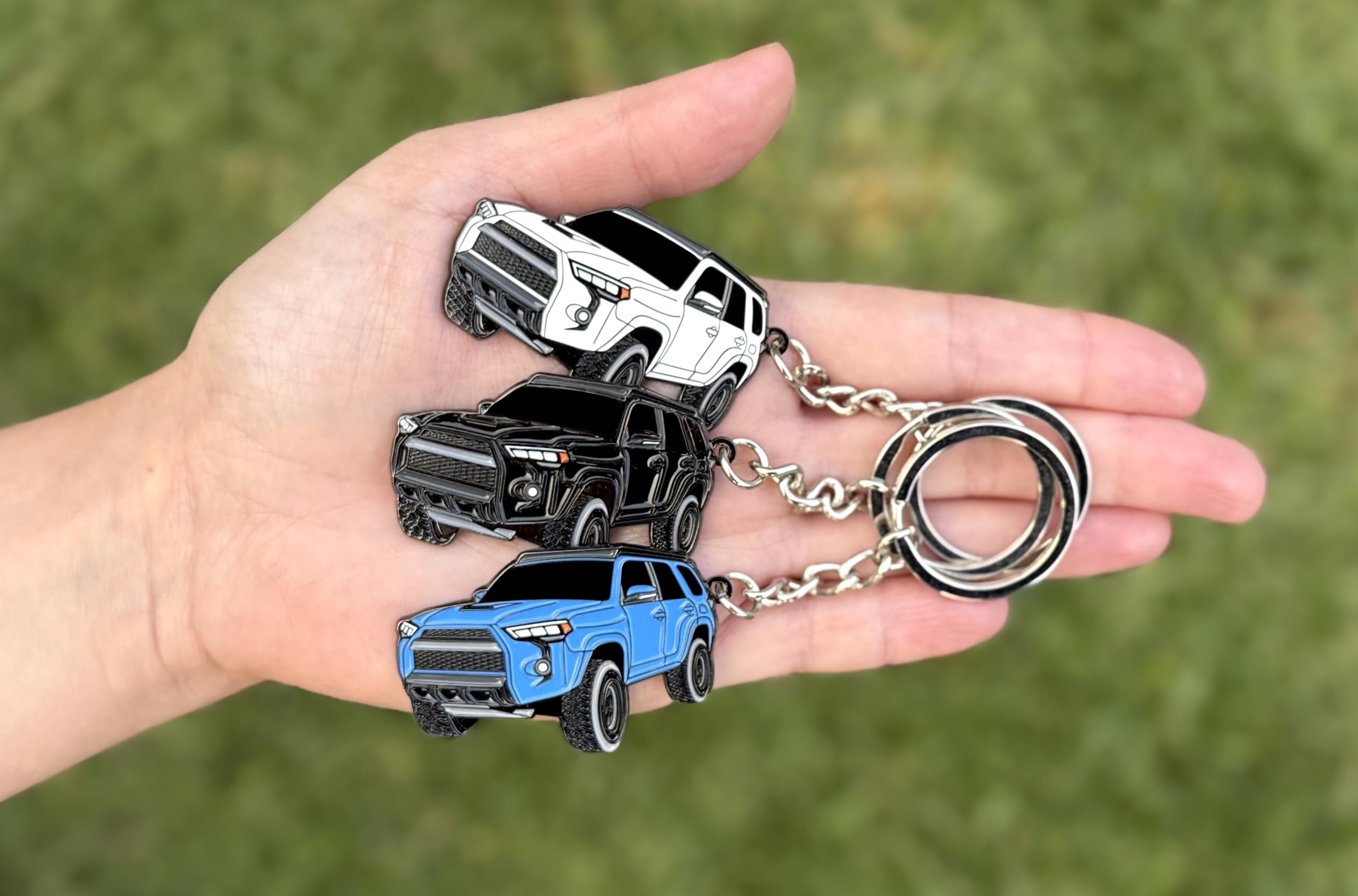 Four Wheel Beast 4Runner Accessories - Keychain 4 Runner Key Chain Key Fob Cover - 3Rd 4Th 5Th Gen Mods Car Accessories Trd 4 Ru