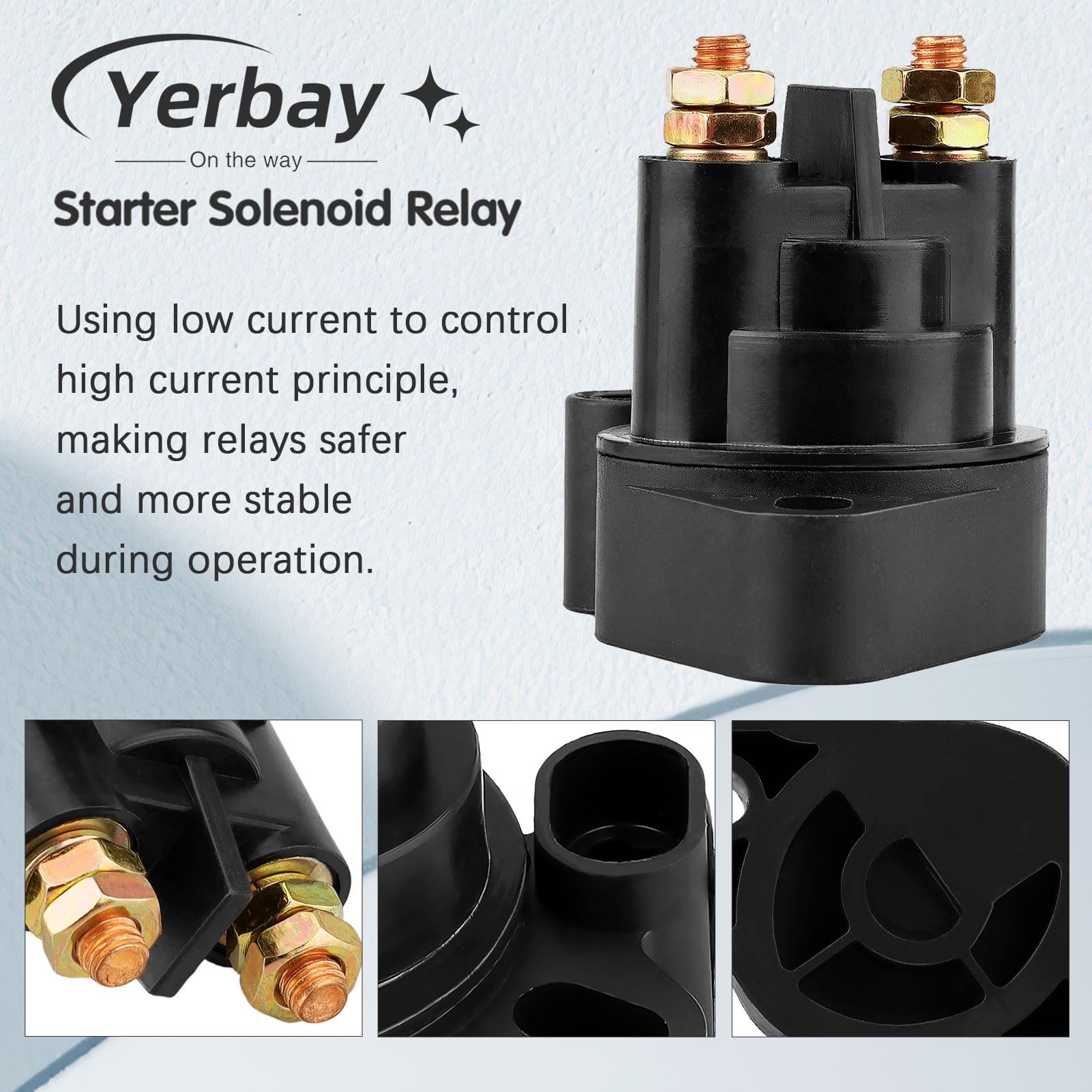 Starter Solenoid Relay for ATV Arctic Cat 1000 400 450 500 550 650 700 Replacement 0445-058 0445-036