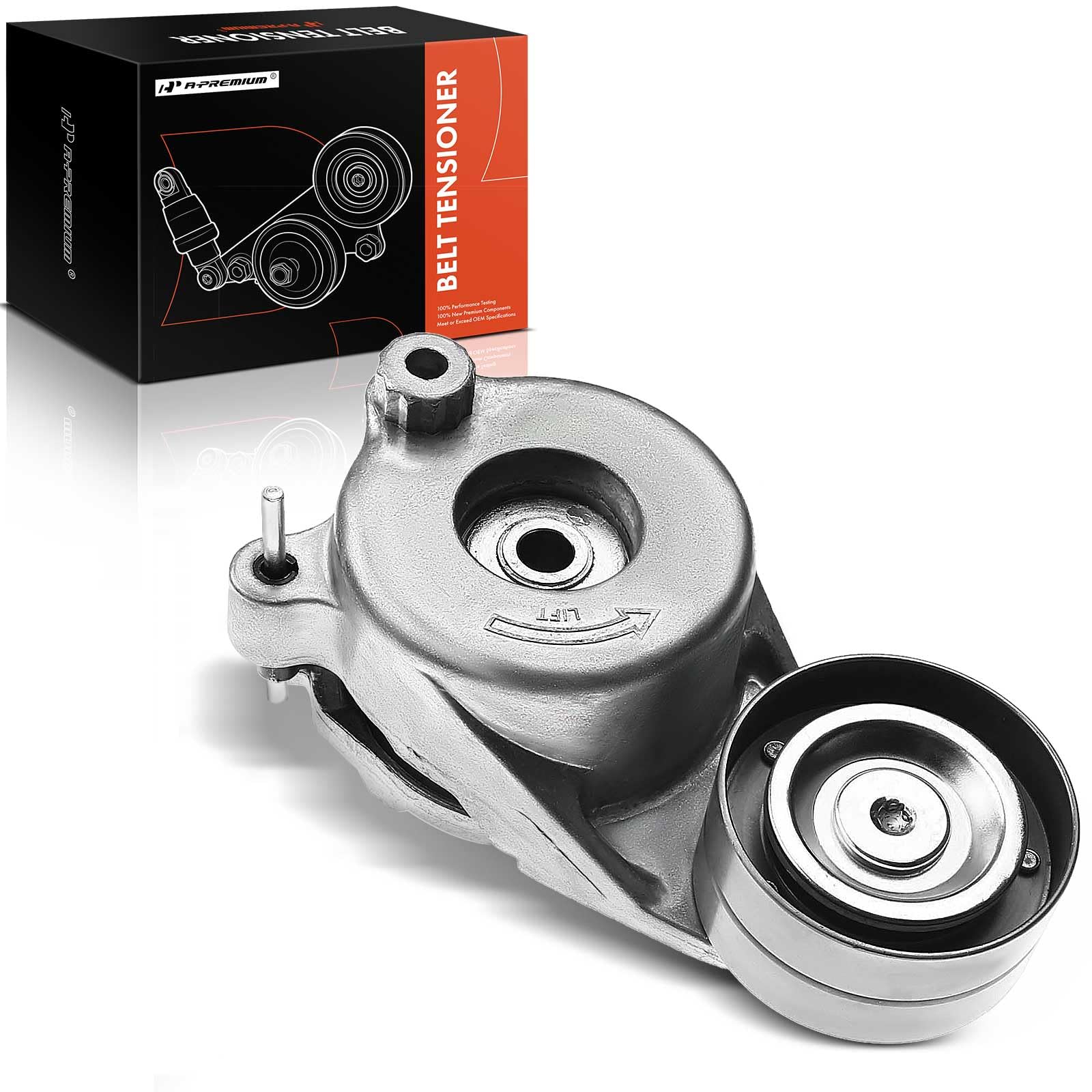A-Premium Belt Tensioner Assembly With Pulley Compatible With Mercedes-Benz Gl320 Ml320 R320 2009 Gl350 Ml350 2010-2012, S350 20