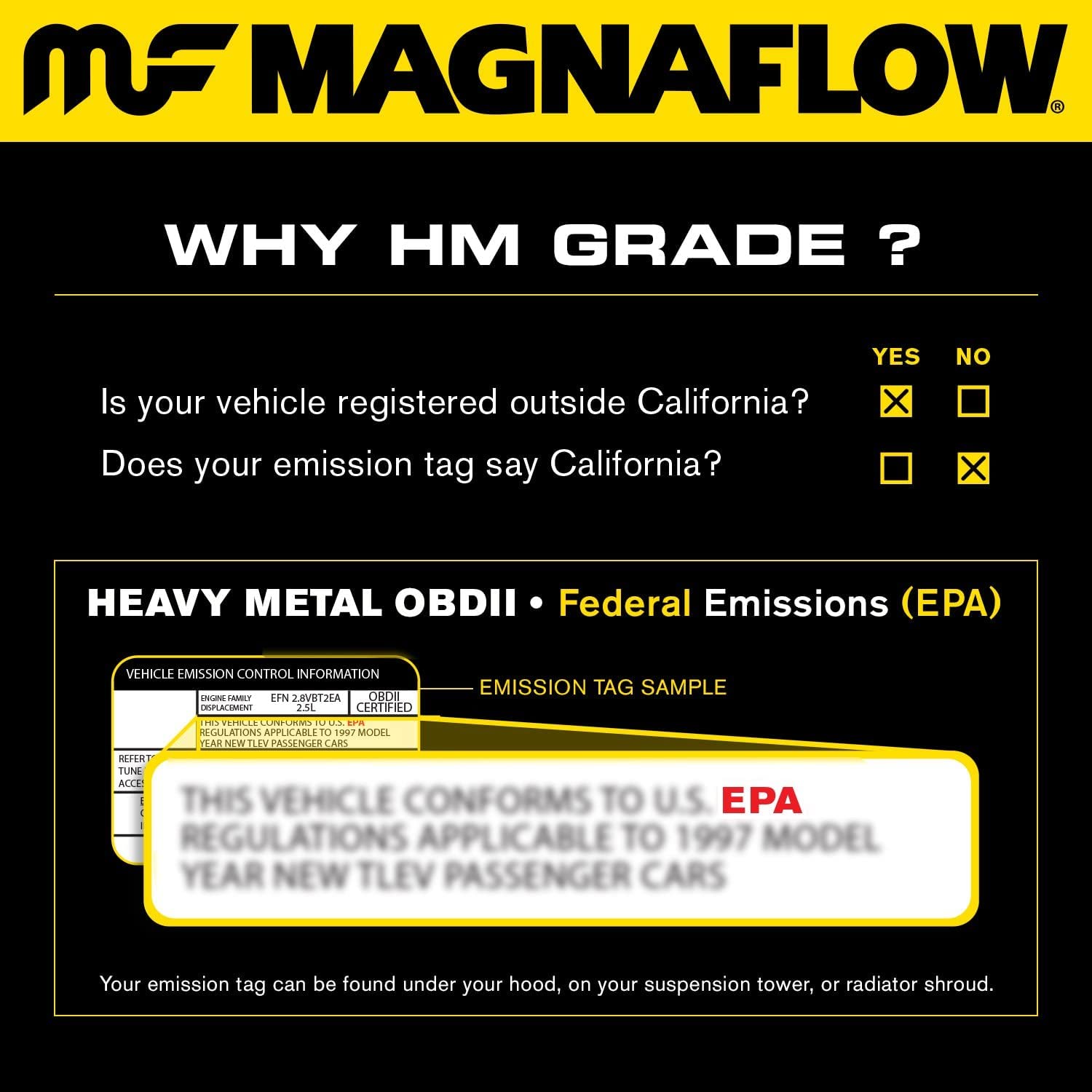 Magnaflow Catalytic Converter 99176Hm: Hm Grade, Universal (Epa Compliant)