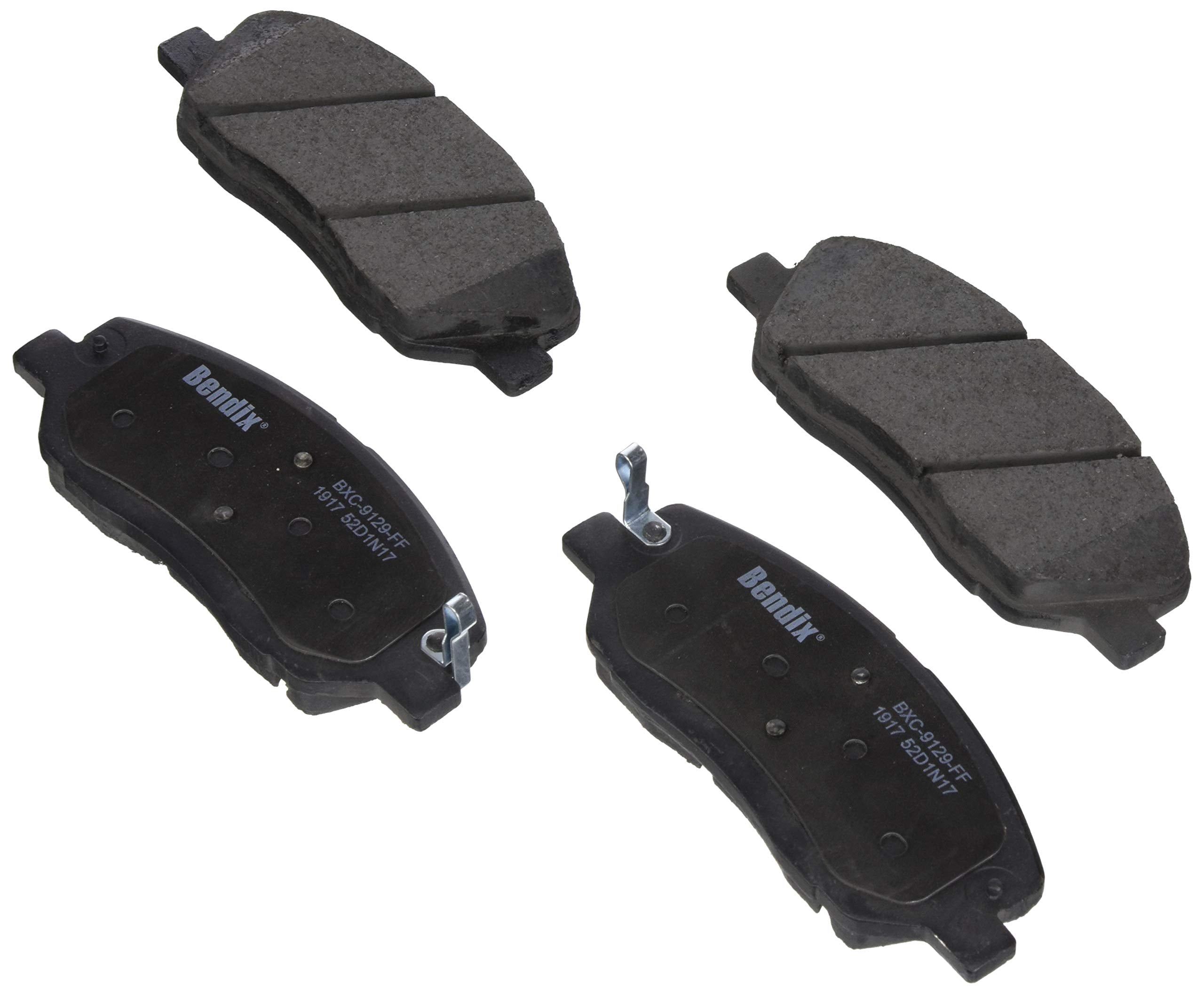 Bendix Priority1 Cfc1917 Ceramic Front Brake Pads For Hyundai Santa Fe 2018-2017, Santa Fe Xl 2019-2017