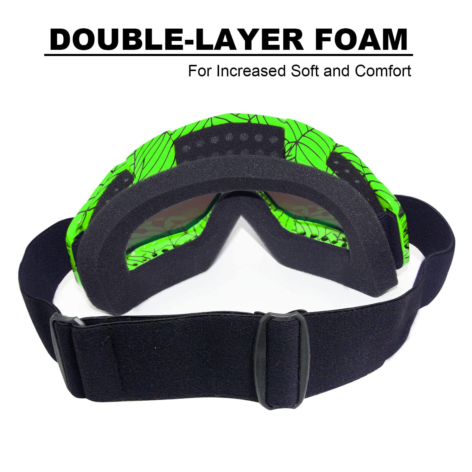 Dirt Bike Goggles Motorcycle Goggles Atv Goggles Motocross Riding Goggles Uv400 Otg Offroad Goggle Mx Helmet Racing Four Wheeler