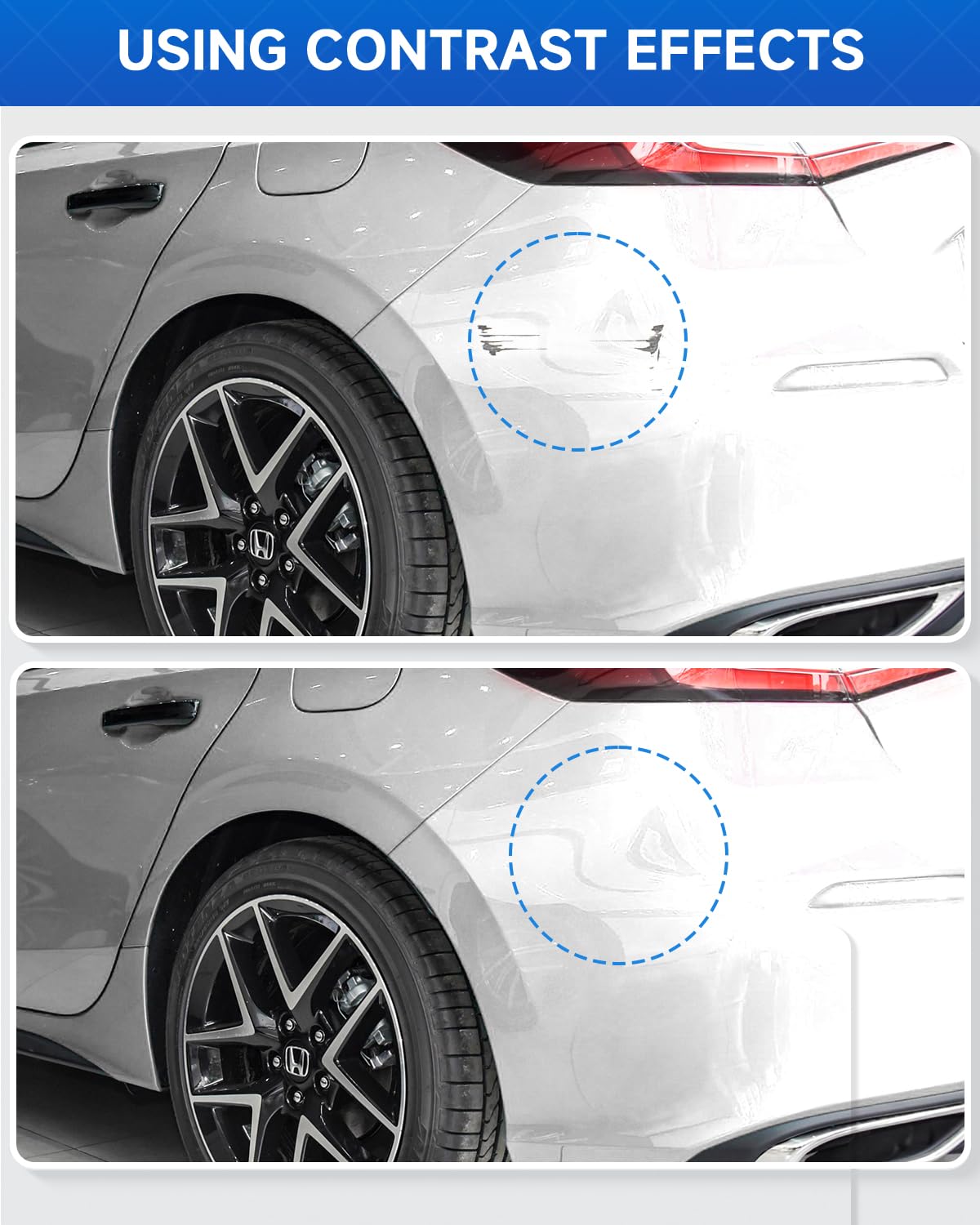 NH-578 Taffeta White Touch Up Paint Compatible with Honda Exact Match Touch Up Paint Car Scratch Repair