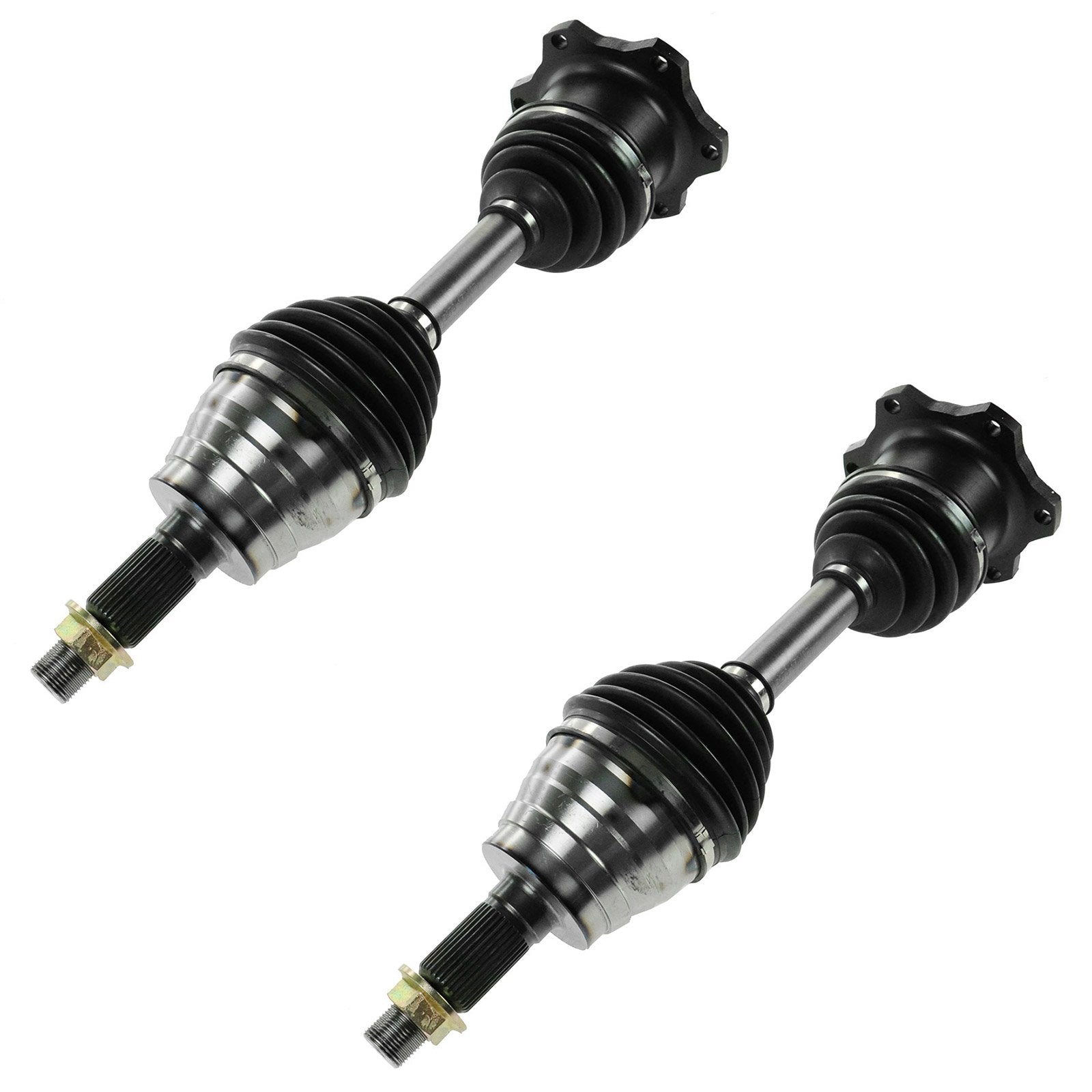Trq Front Cv Axle Shaft Assembly Set Compatible With 1994-1999 Chevrolet K1500 Suburban 1989-2000 K2500 1992-1999 K2500 Suburban