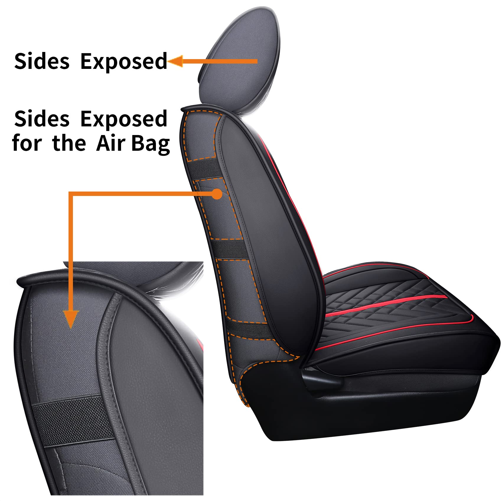 Tomatoman Toyota Tacoma Seat Covers 2005-2022 2023 2024 2025 Truck Access Crew Double Extended Cab TRD Sport Offroad Limited SR5