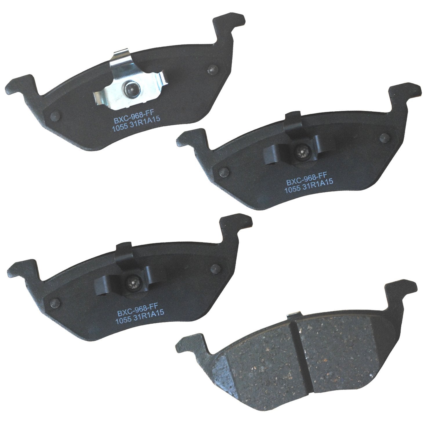 Bendix Premium Sbc1055 Ceramic Rear Brake Pads For Ford Escape 2008-2005, Mazda Tribute 2006-2005, Tribute 2008, Mercury Mariner