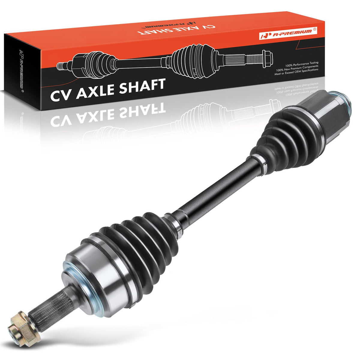 A-Premium CV Axle Shaft Assembly Compatible with Honda Accord 2003-2007 3.0L, CR-V 2002-2006 2.4L & Acura TL 2004-2006 3.2L, Fro