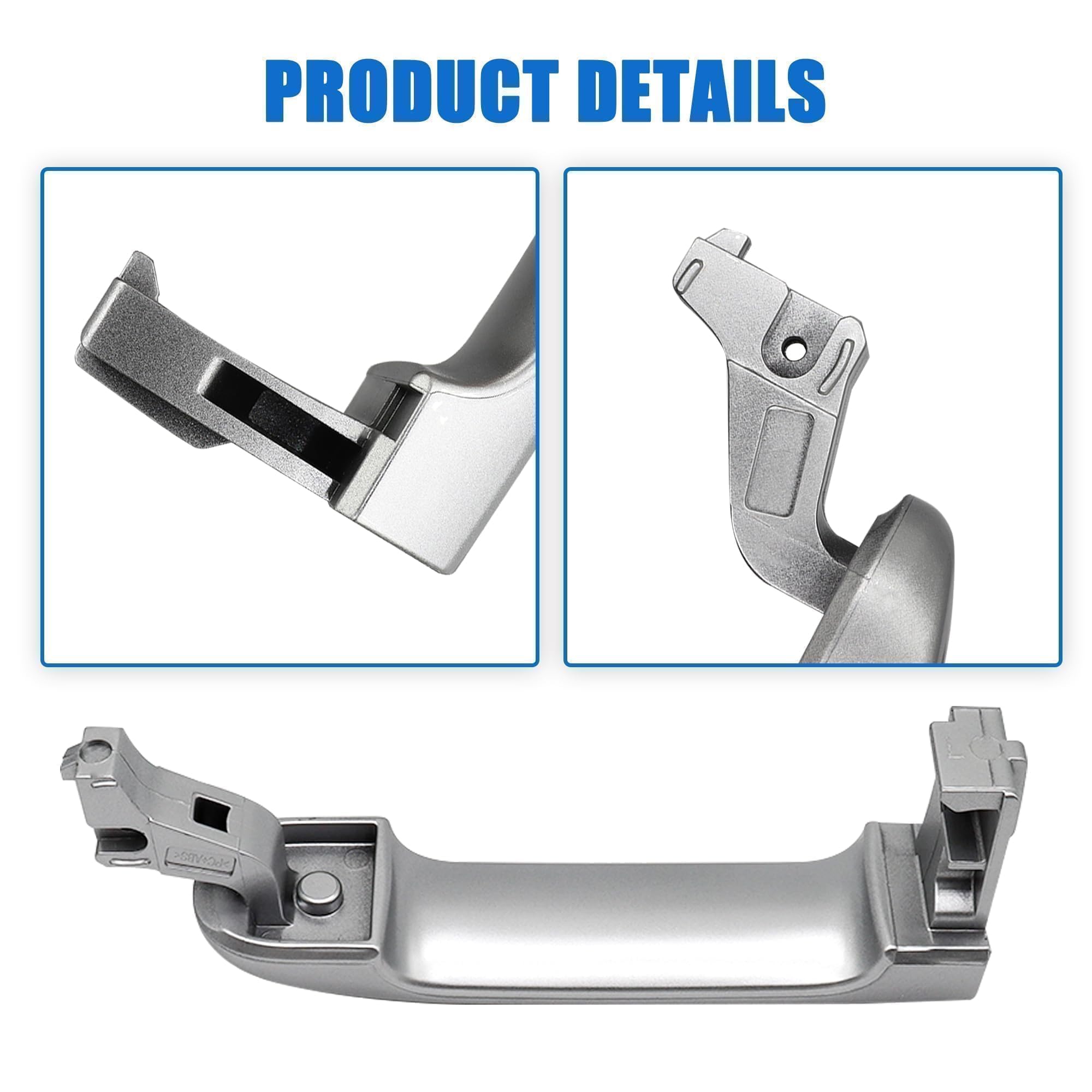 LoloWheat Door Handle with Keyhole Front Left Driver Side Exterior Door Handle Fit for Nissan Versa 2007-2011 for Nissan Tiida 2