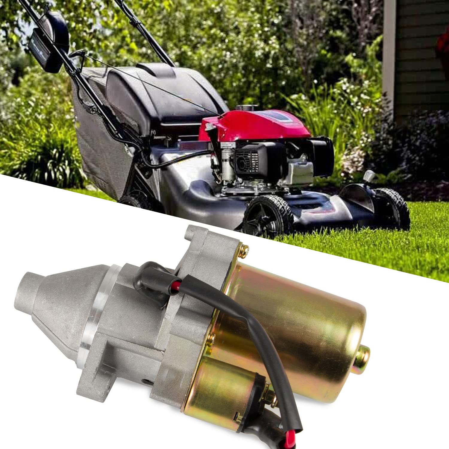 Ransoto Starter Motor Compatible With Toro Tx-413, Honda Gx340 Gx390 Gx420 11Hp 13Hp 16Hp Afron, Allmand, Ditch Witch, Replaces