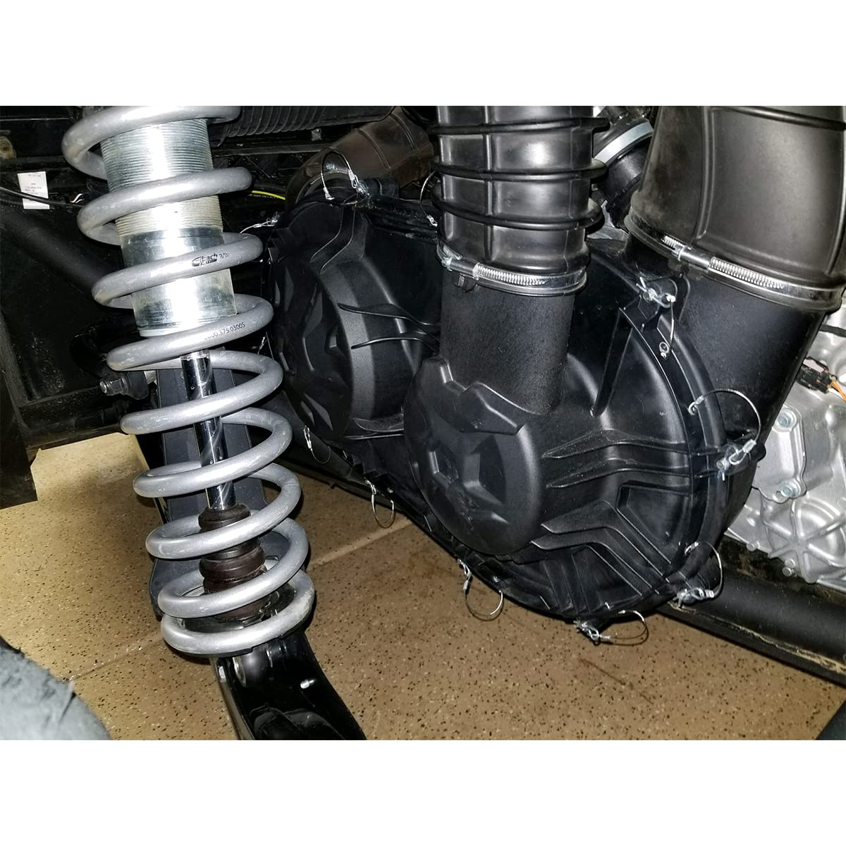 Chelhead Clutch Cover Pin Kit, Easy Belt Quick Release Belt Cover Tool X3 Clutch Cover Gasket Compatible With Can Am Maverick X3 2017 2018 2019 2020 2021 2022 2023 (Pack Of 11)