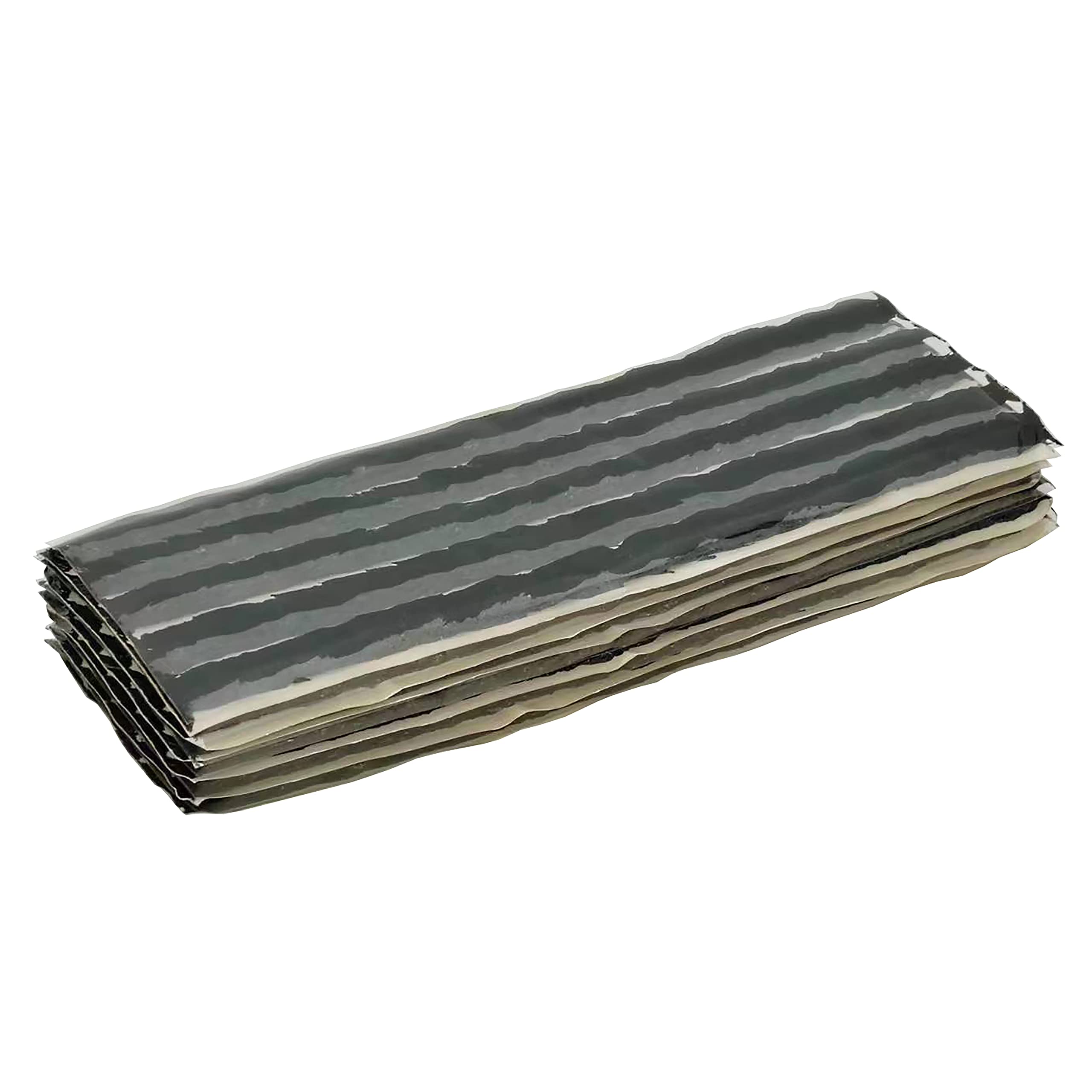 Zerint Ts-260D30 Tire Repair Strings Rubber Strip 30Pcs 1/4'' X 8'' Black,Tire Repair Plugs Self Vulcanizing Tire Puncture Repai