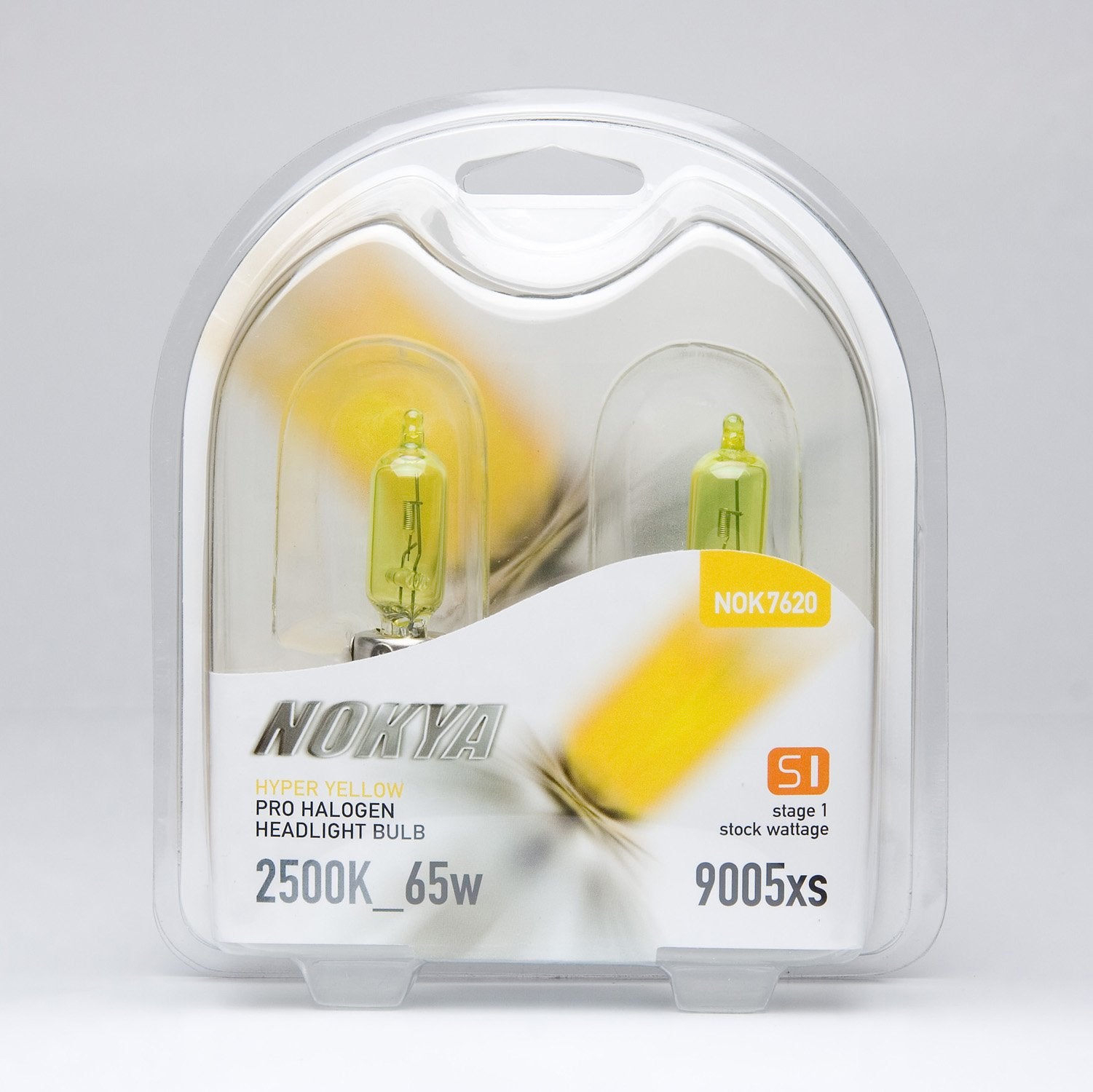 Nokya NOK7620 NOKYA PRO-HALOGEN ARCTIC-YELLOW 9005XS 65WATT(2PC)