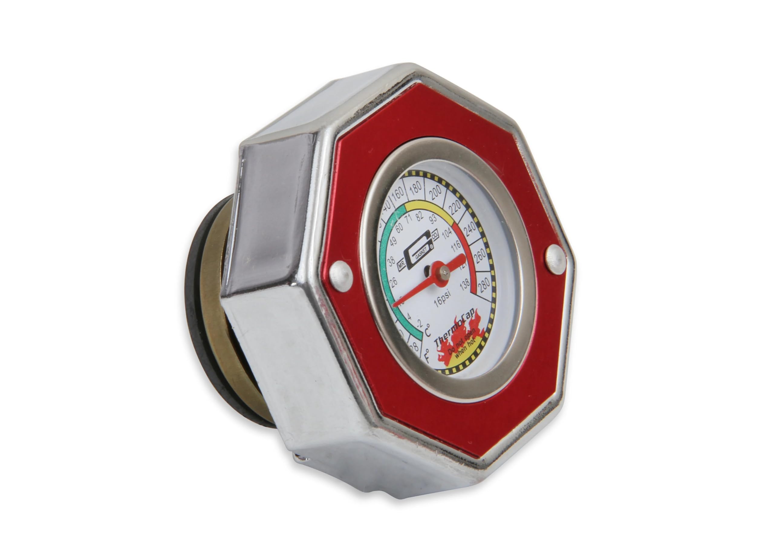 Mr. Gasket 2471R Thermocap - 16 PSI - Red