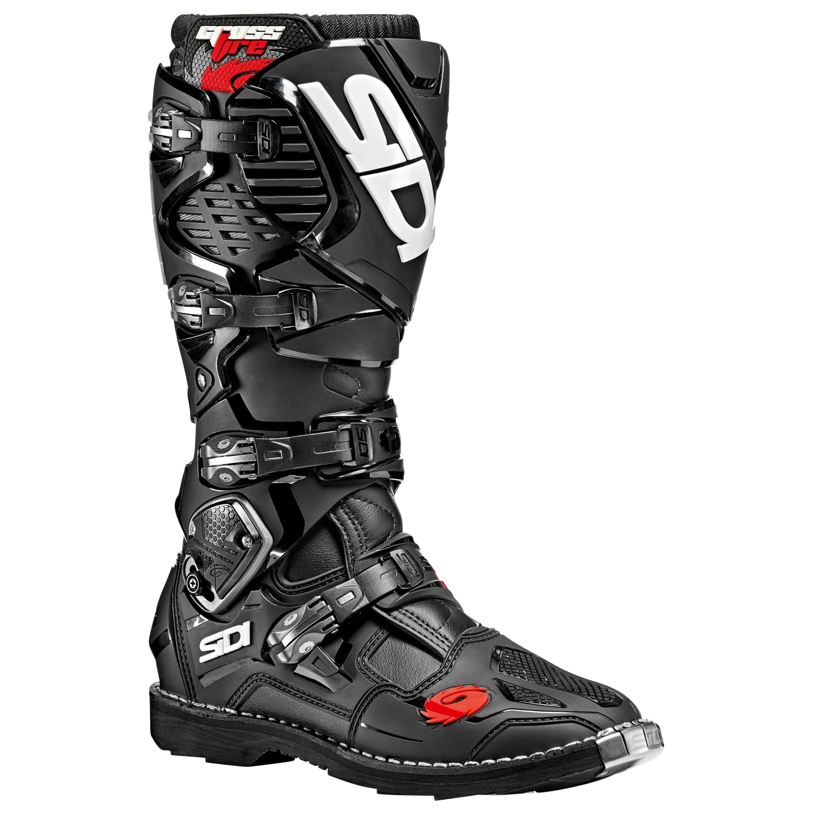 Sidi Mens Boot Crossfire 3 Black 44, men10 d(m) us=44eu