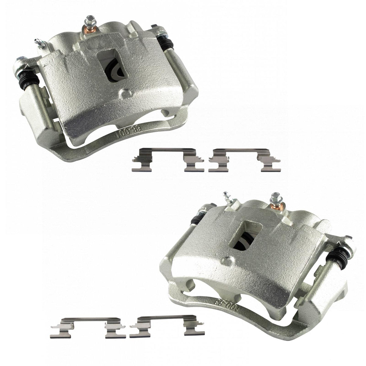 Trq Rear Brake Caliper Set Compatible With 2003-2017 Chevrolet Express 2500 Express 3500 Gmc Savana 2500 Savana 3500