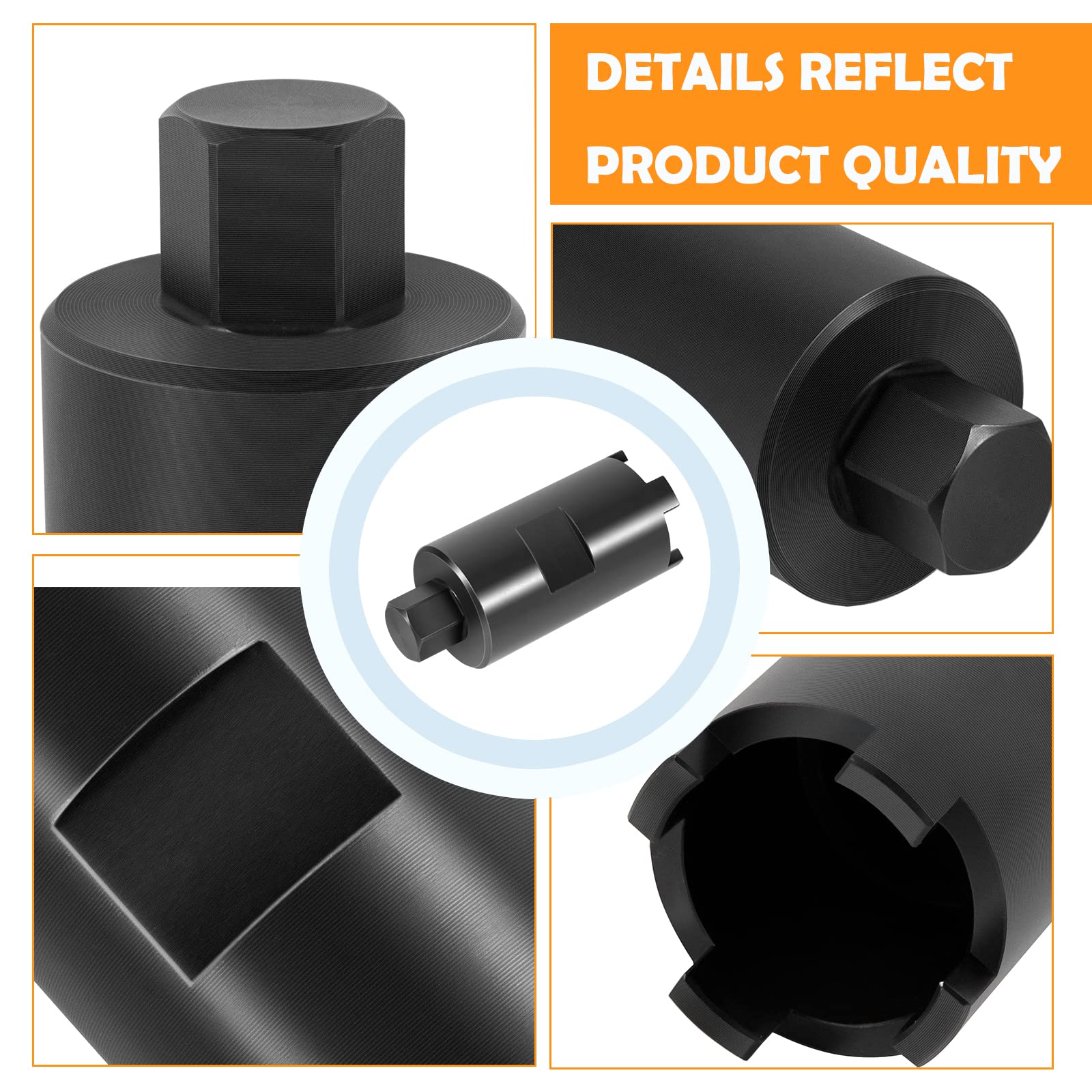 For Honda Atv 07908-4690003 Swingarm Pivot Bolt Lock Nut Removal Install Tool For Honda Recon/Rincon/Big Red Models / 250 Sx 3 Wheelers/Trx/Foreman/Rubicon/Rancher