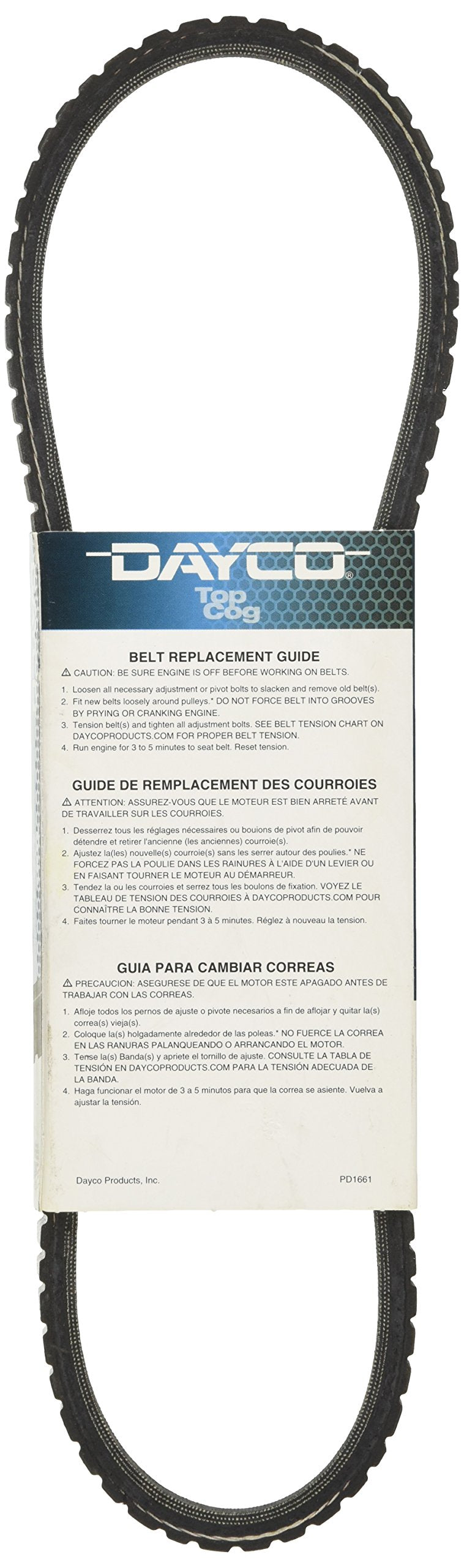 Dayco 15280 Fan Belts , Black