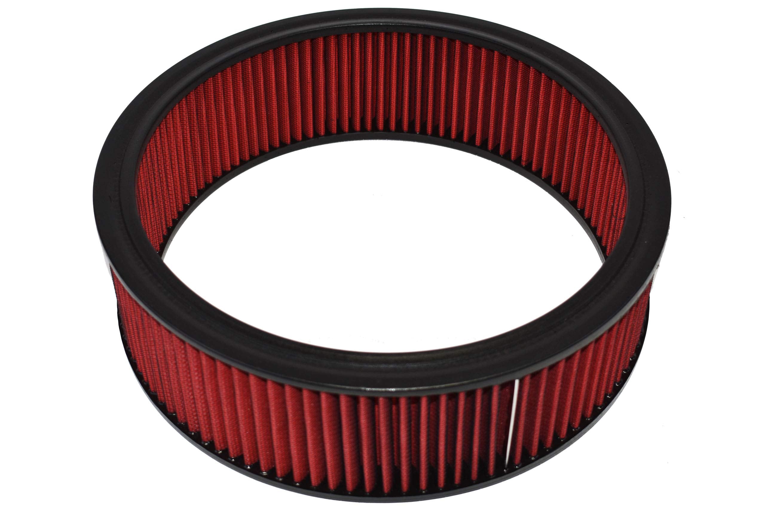 A-Team Performance - Air Filter Element Air Cleaner High Flow Replacement Washable and Reusable Round Cotton Fiber - Compatible 