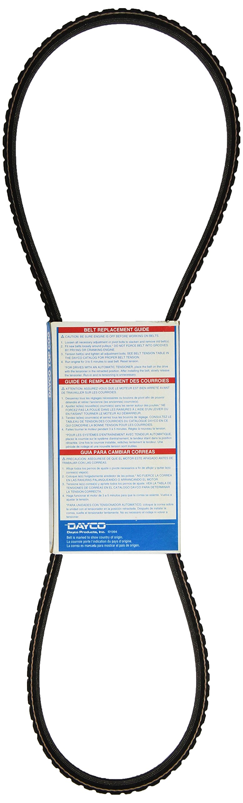 Dayco 15425 Fan Belt , Black