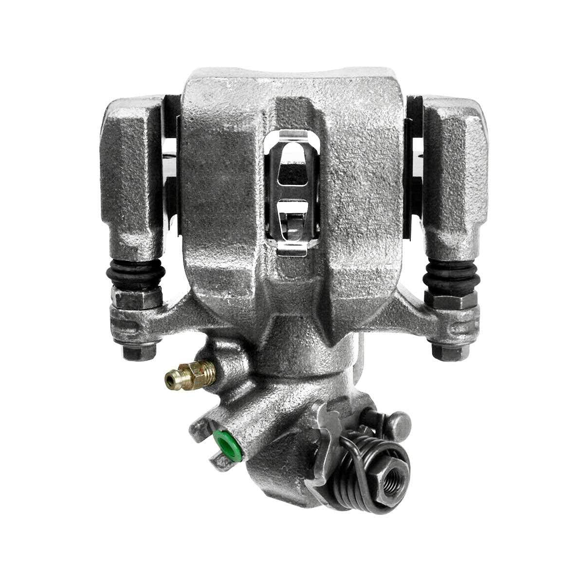 Autoshack Rear Brake Caliper Assembly With Bracket Passenger Side Replacement For 2006-2014 2015 Honda Civic 2006 2007 2008 2009 2010 2011 Acura Csx 2013-2018 Ilx 1.3L 1.5L 1.8L 2.0L 2.4L Fwd Bc30232