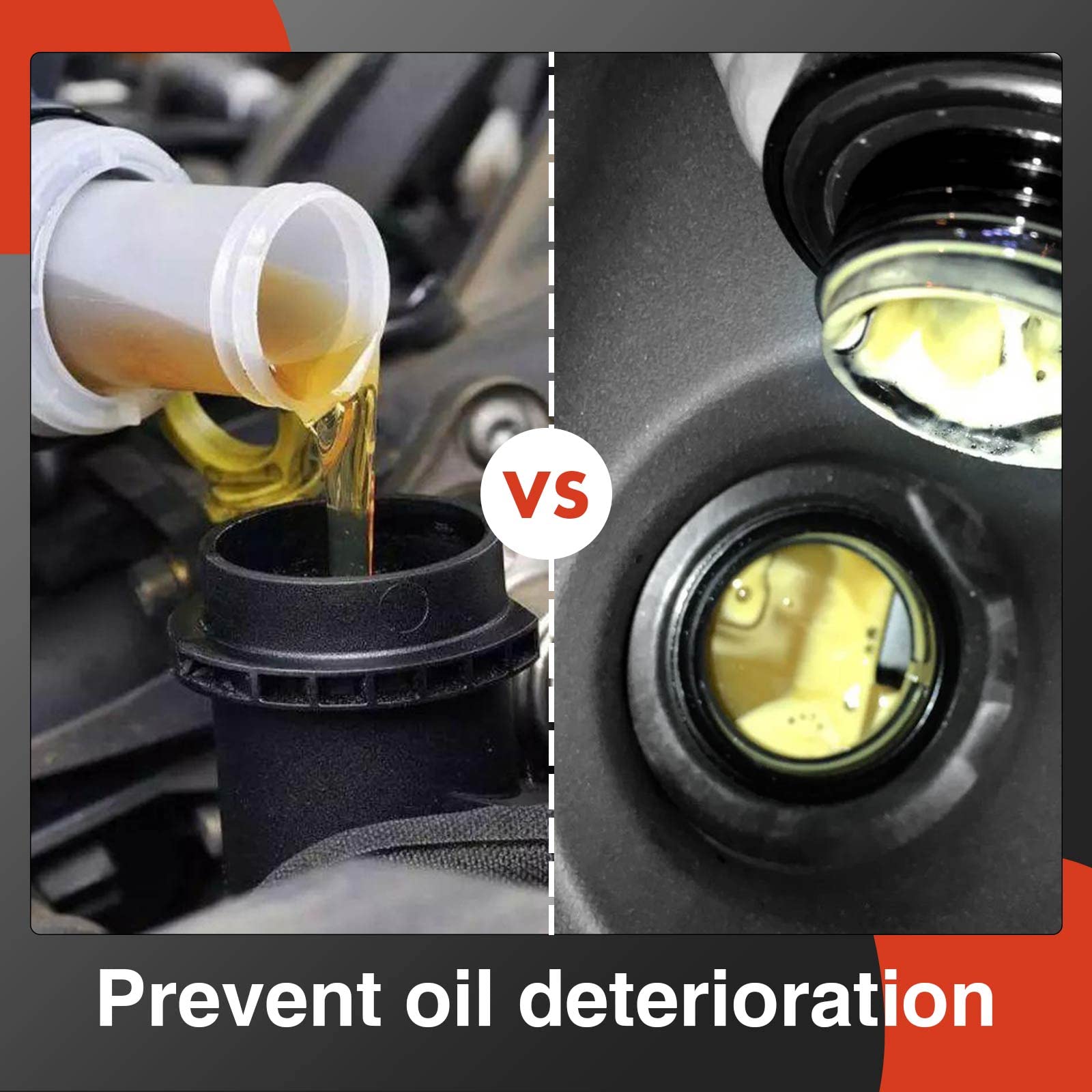 A-Premium 5 PCS Crankcase Vent Valve Breather Hose Kit (PCV) Ventilation Separator Compatible with BMW Models - E36 E46 E39 E60-320i 320Ci 323i 325i 325Ci 328i 328Ci 330i 330xi 525i 528i 530i X3 Z3