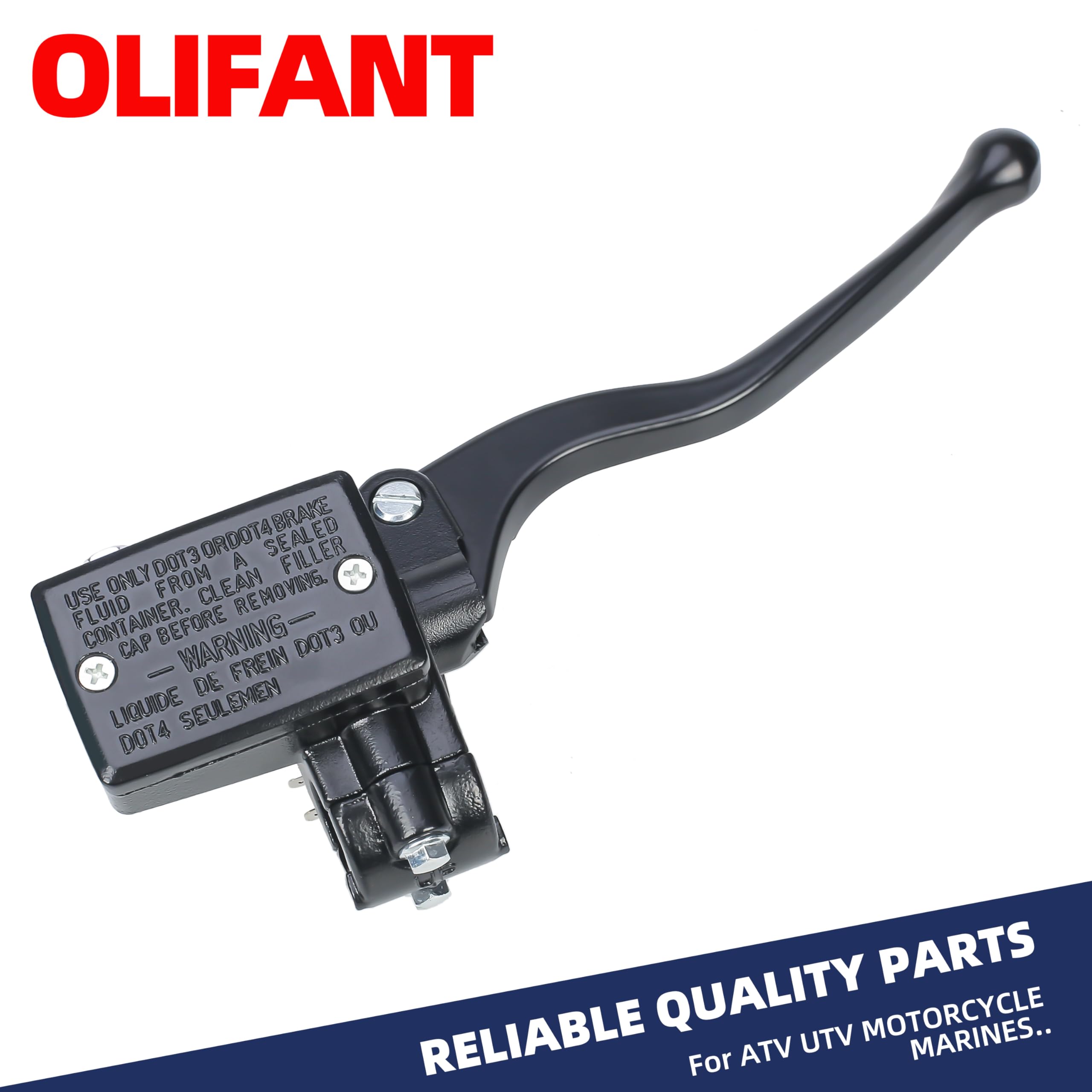 Olifant Front Brake Master Cylinder For Honda Rancher 420 2007-2013 Foreman 500 2005-2013 Foreman Rubicon 500 2005-2014 Rincon 6