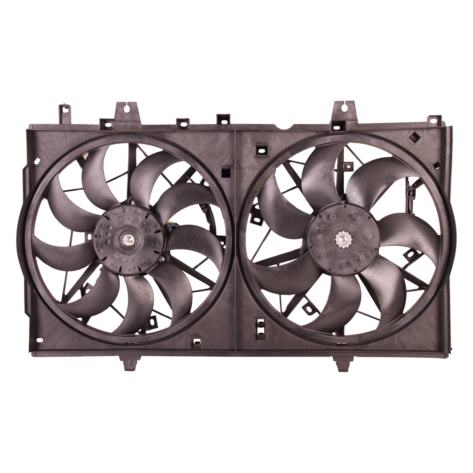 TYG OE Replacement(CAPA Quality) Cooling Fan Extra Silent for 2014-2020 Nissan Rogue 2.5L, 2015-2023 Nissan X-Trail 2.5L | 21481