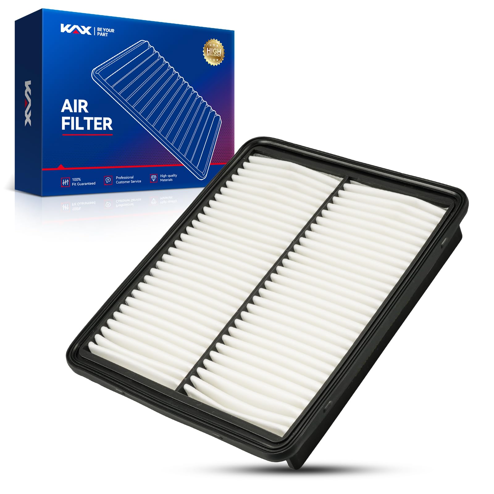 Kax Engine Air Filter, Ca11116 Replacement For Hyundai Sonata 2011-2015, Kia Optima 2011-2016, Cadenza 2014-2016