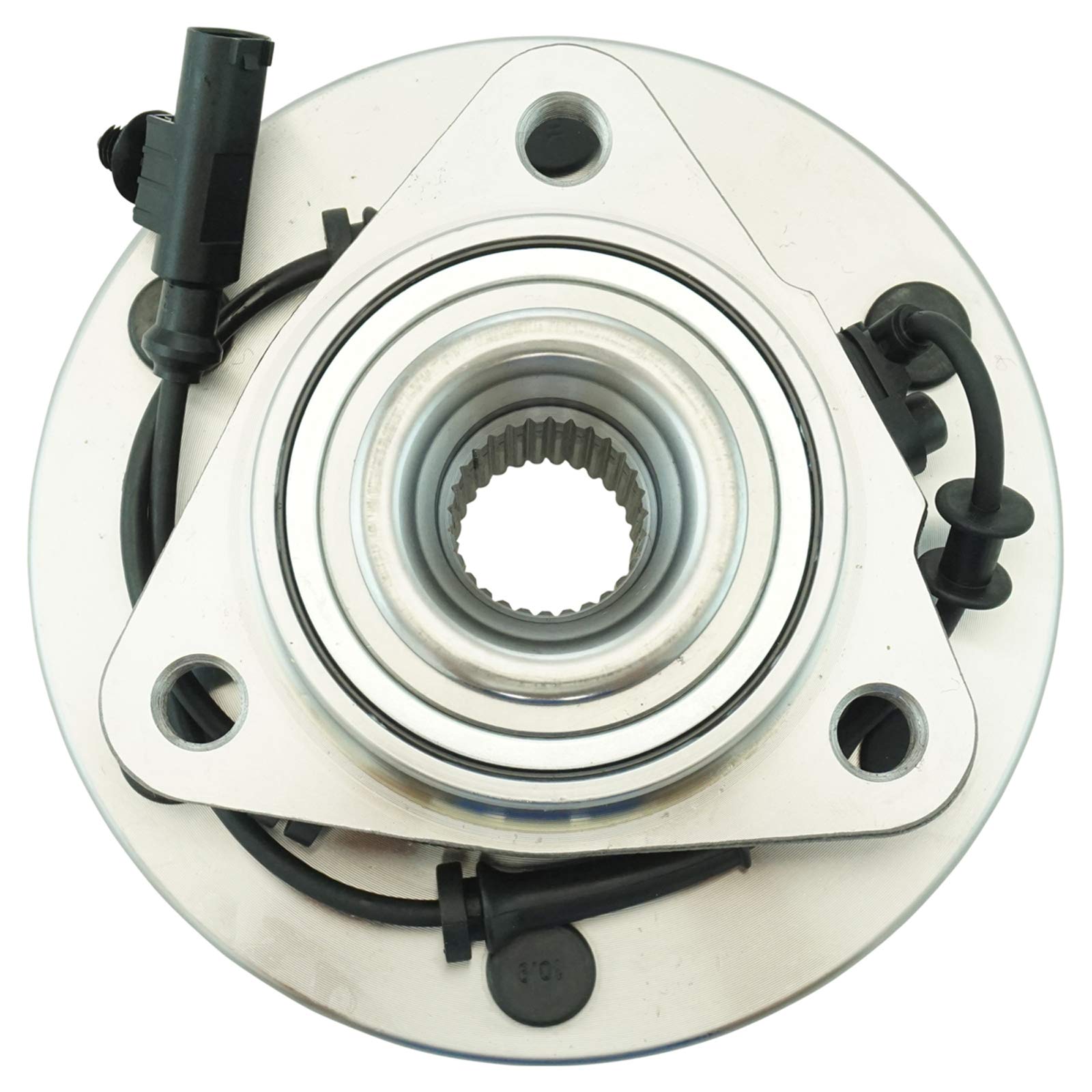 Trq Front Wheel Bearing & Hub Assembly 4Wd With Abs Sensor Compatible With 2012-2015 Nissan Armada Titan