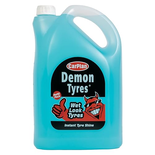 Carplan Demon Tyres 169 Fl Oz (5L) Refill Pack - Wet Look Tyres