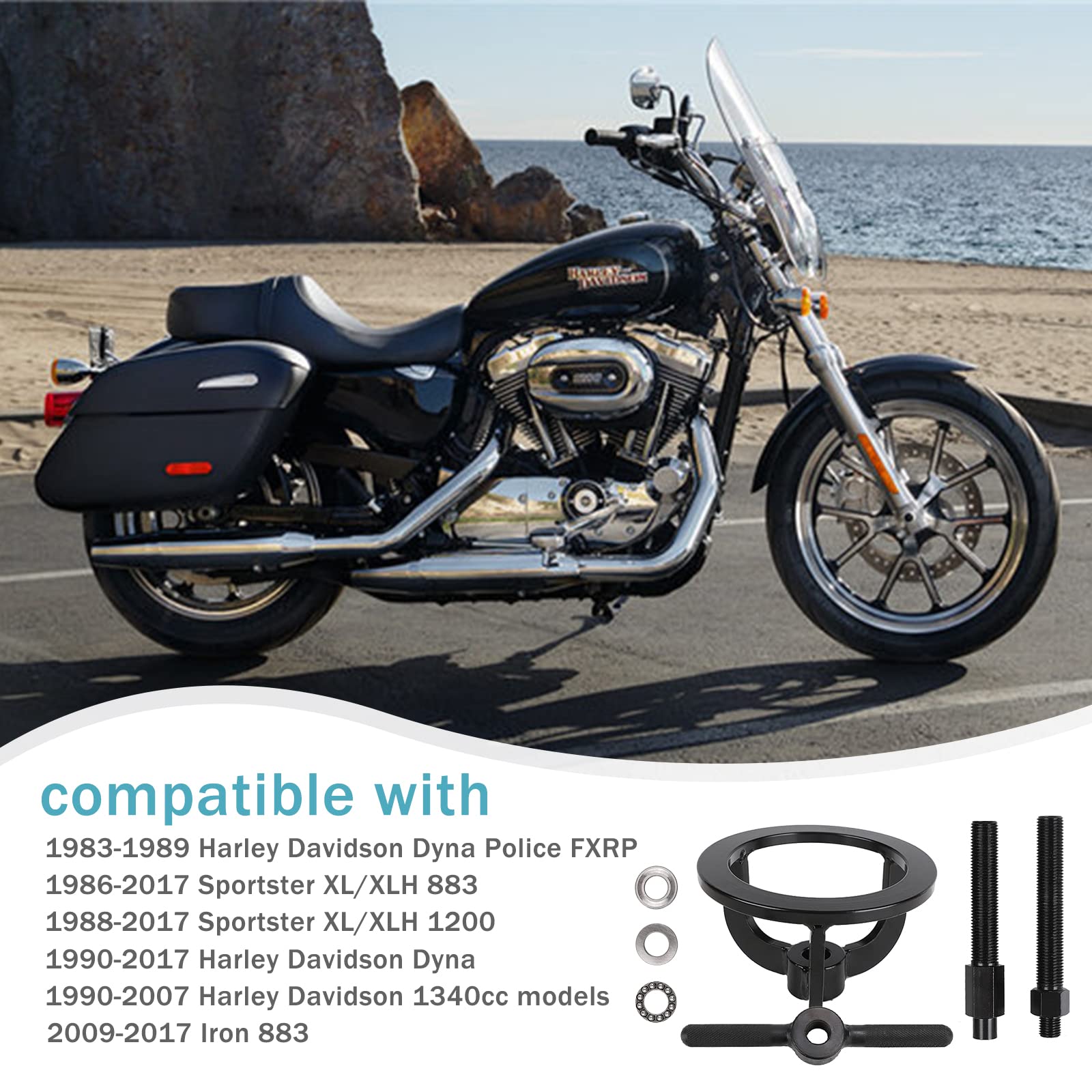 Clutch Spring Compressor Compression Tool Replacement For Harley Davidson Softail Touring Sportster Xl Xlh 883 1200 Dyna Buell M