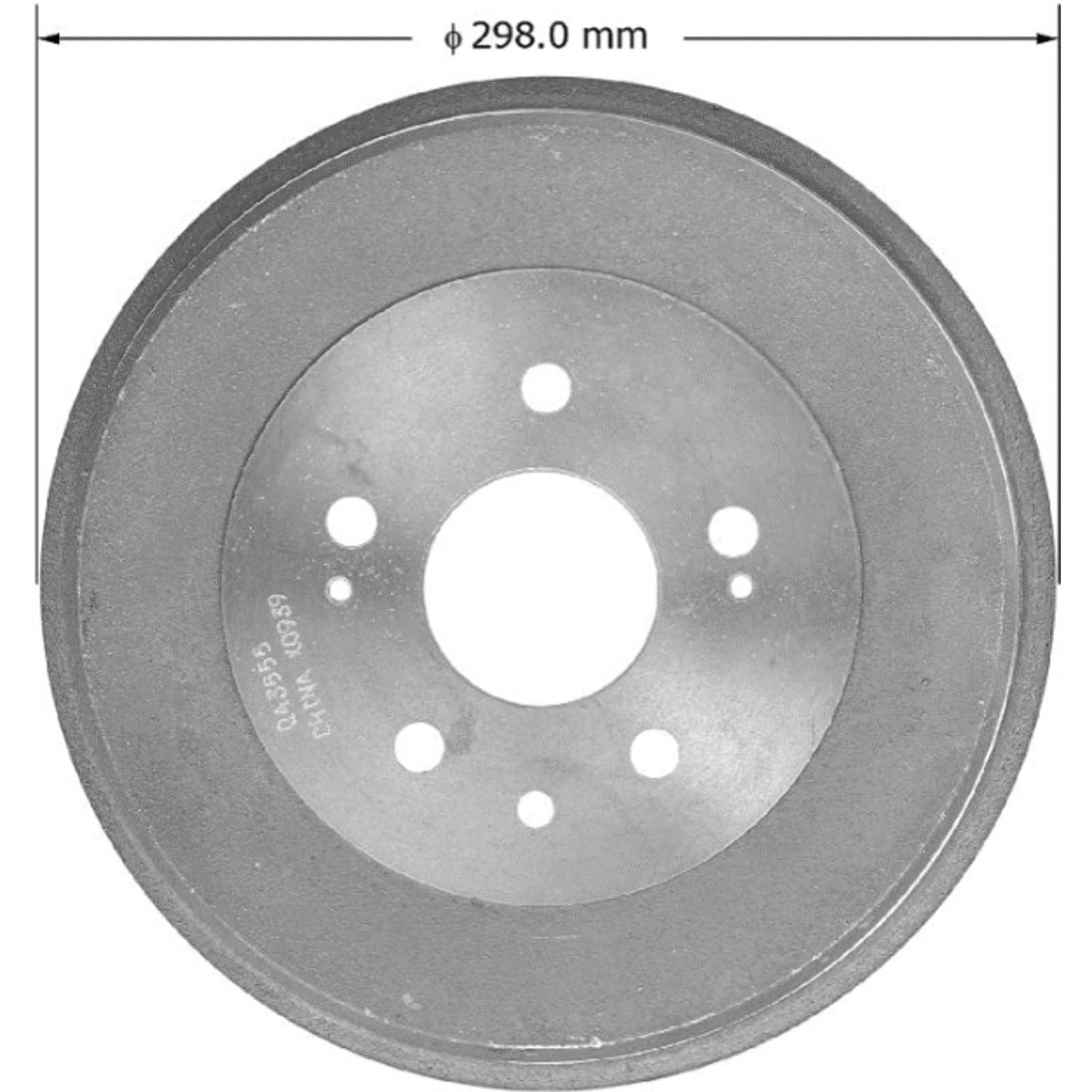 Bendix Premium Pdr0424 Rear Brake Drum Compatible With Toyota Pickup 1983-1979