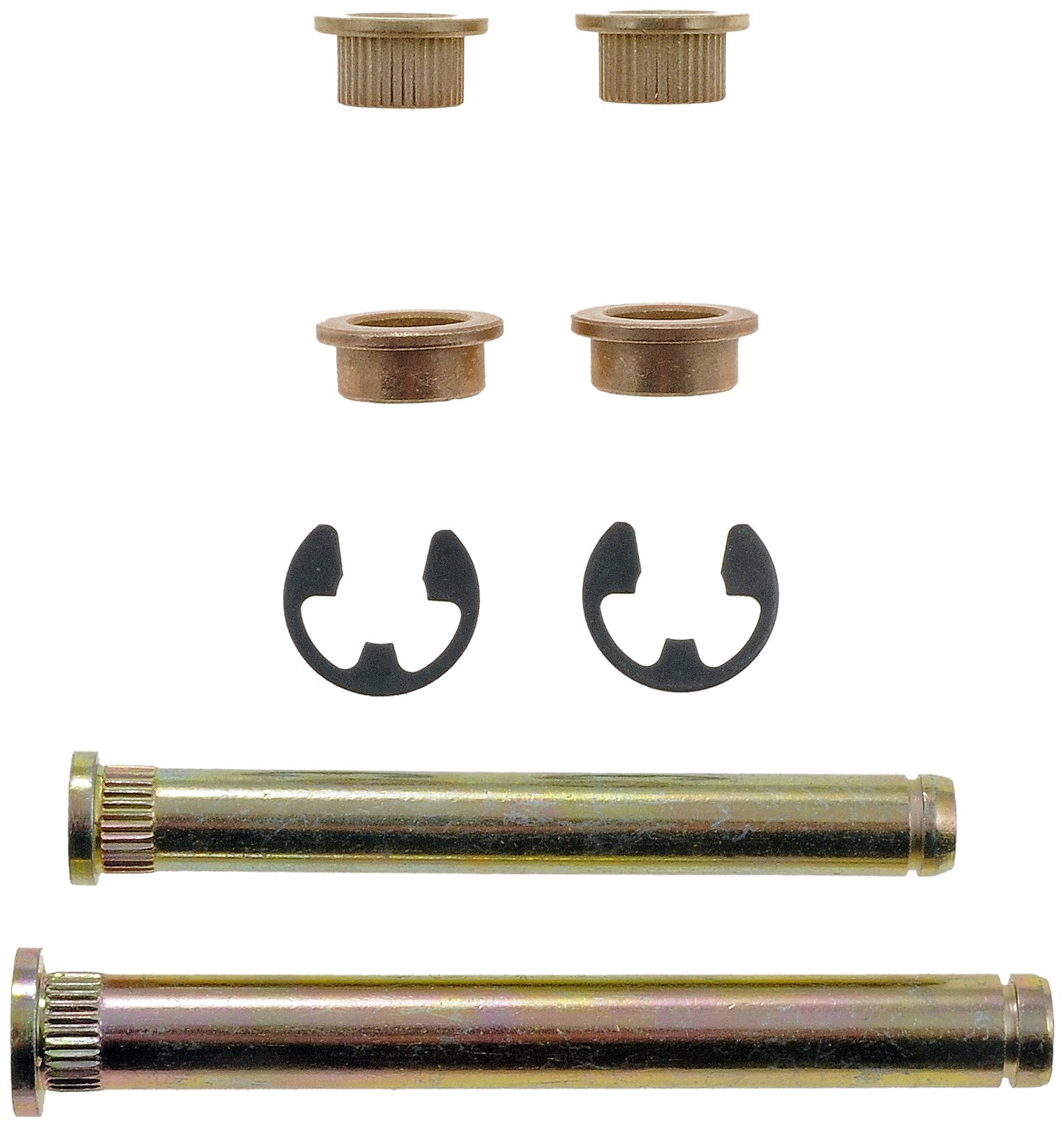Dorman 38423 Door Hinge Pin And Bushing Kit - 2 Pins, 4 Bushings And 2 Clip Compatible With Select Dodge Models, 2 Pack