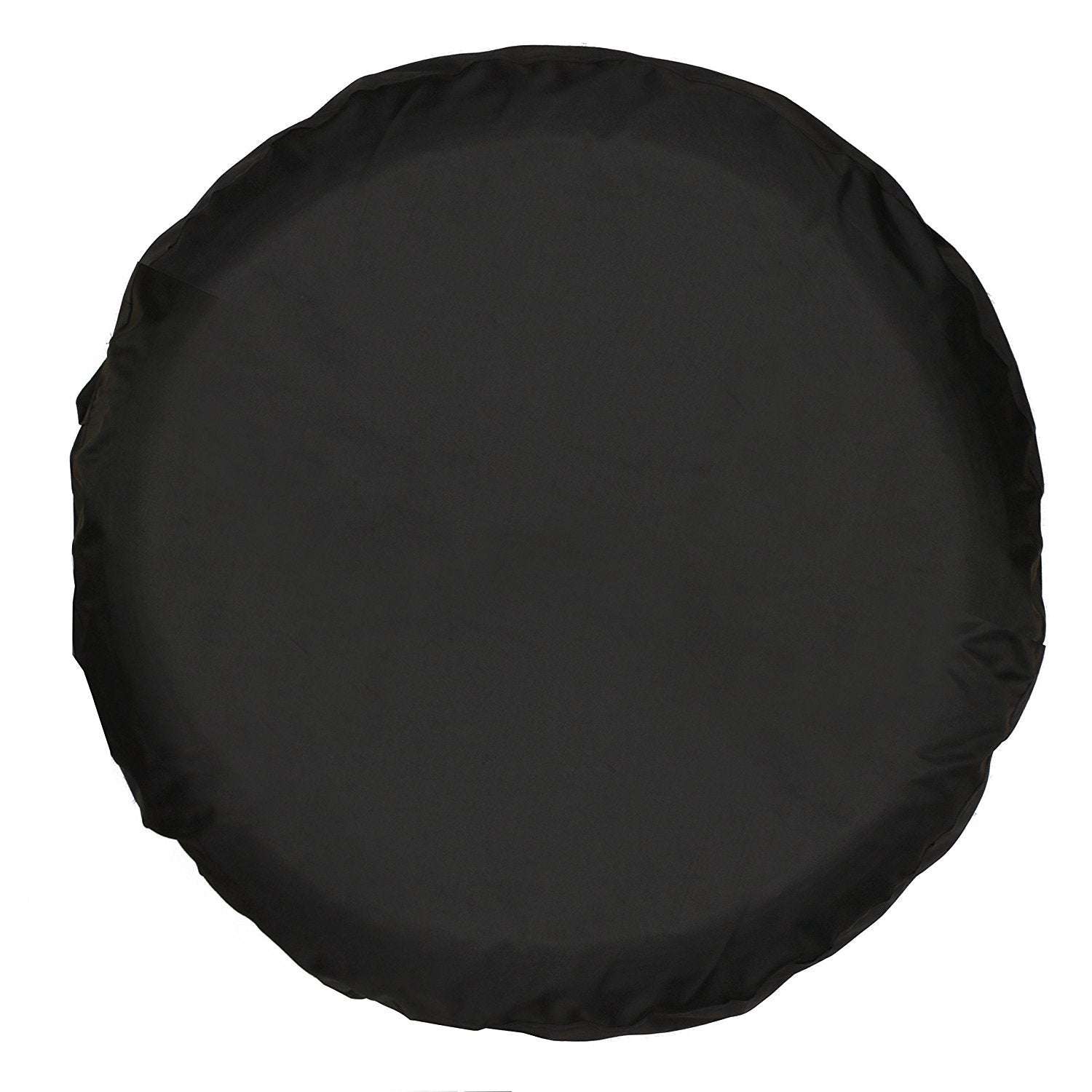 Moonet Pvc Leather Spare Tire Wheel Cover For Car Truck Suv Camper Trailer Universal Fit Rv Jp Fj, R15 Black (For Overall Wheel