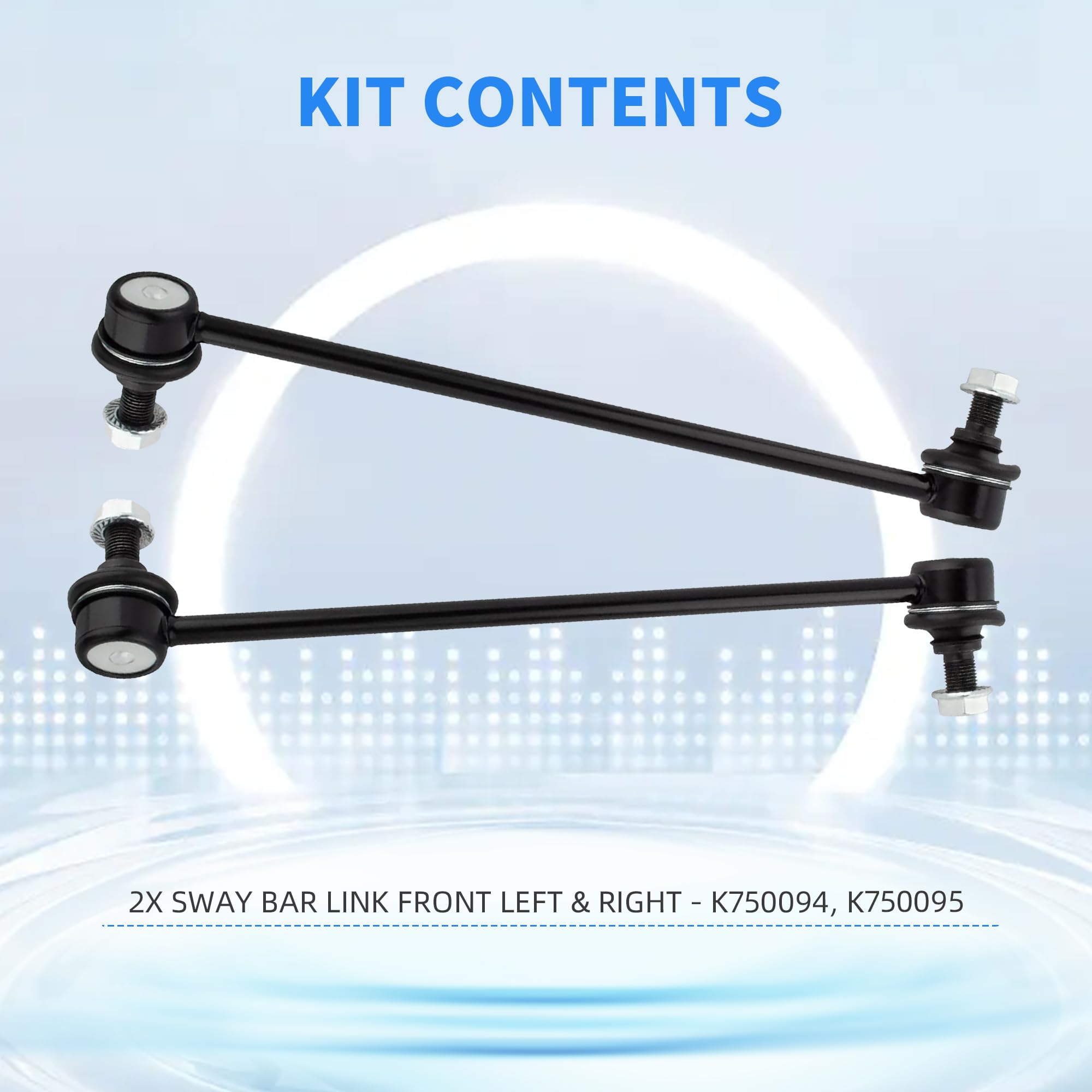 Rockplanet Stabilizer Sway Bar Link Front Compatible with Nissan Altima Maxima Hybrid Murano Rogue Select Pathfinder Infiniti QX