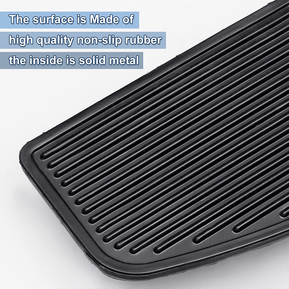 Waterwich Front Driver Rider Inserts Floorboard Foot Peg Footrest Inserts Compatible With Harley Davidson Touring Road Glide Ele