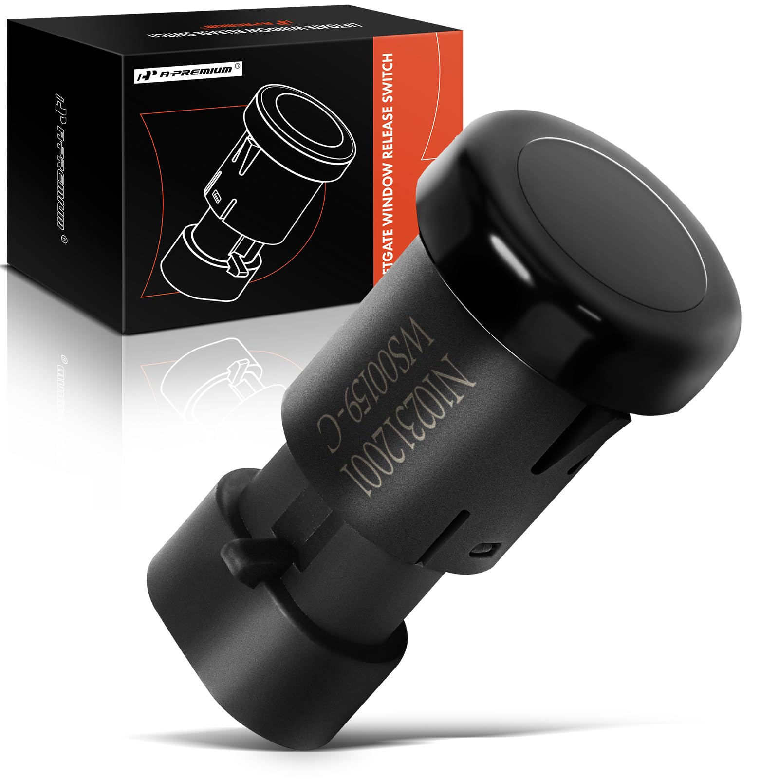 A-Premium Rear Hatch Button Back Liftgate Window Glass Release Switch - Compatible With Chevy, Gmc, Cadillac Models - Suburban 1500 2500, Tahoe, Yukon, Escalade - 2007-2014 - Replace 15798062 22863048