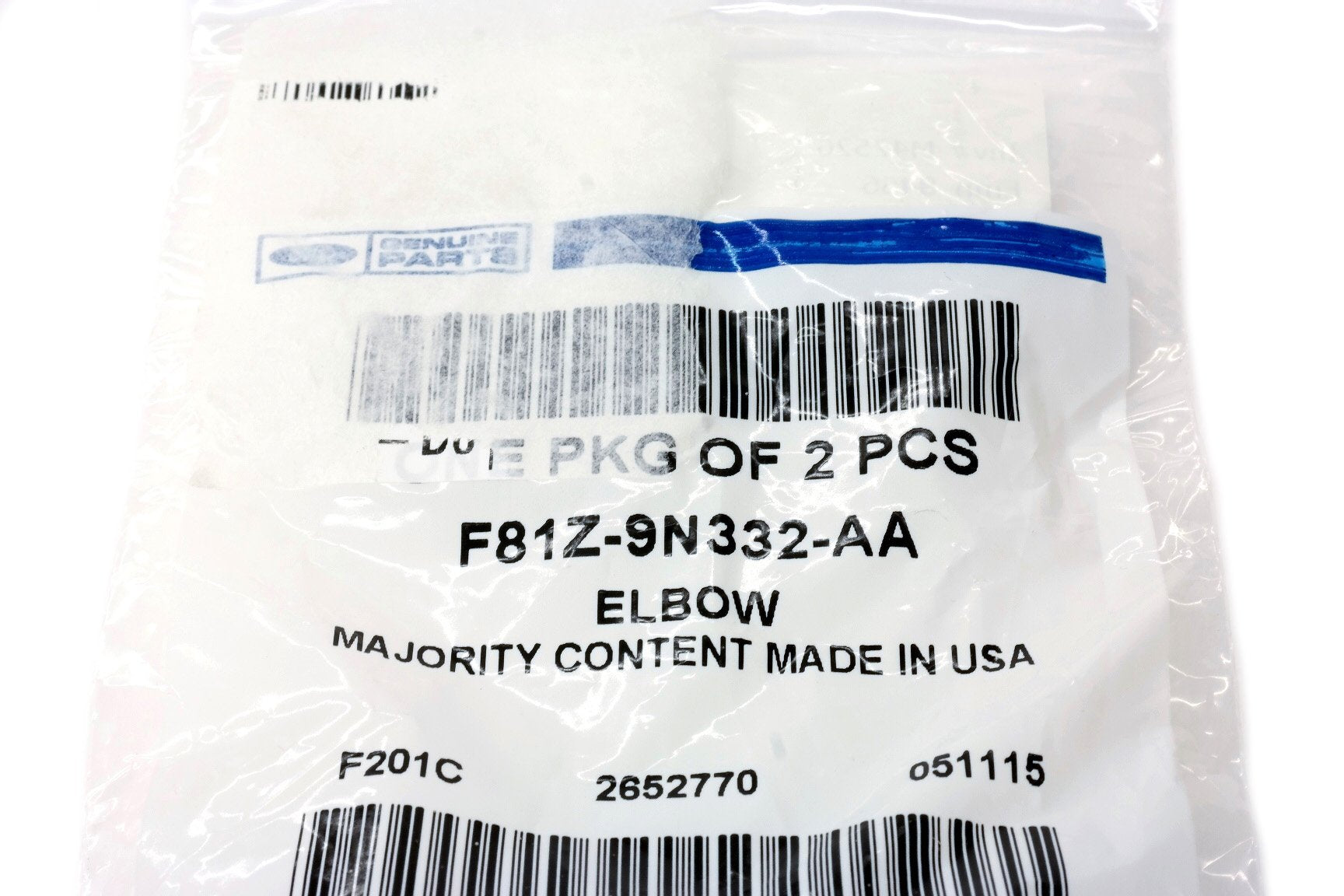 (2) 7.3L Diesel Engine, High Pressure Oil Pump (Hpop) Fittings At Cylinder Head