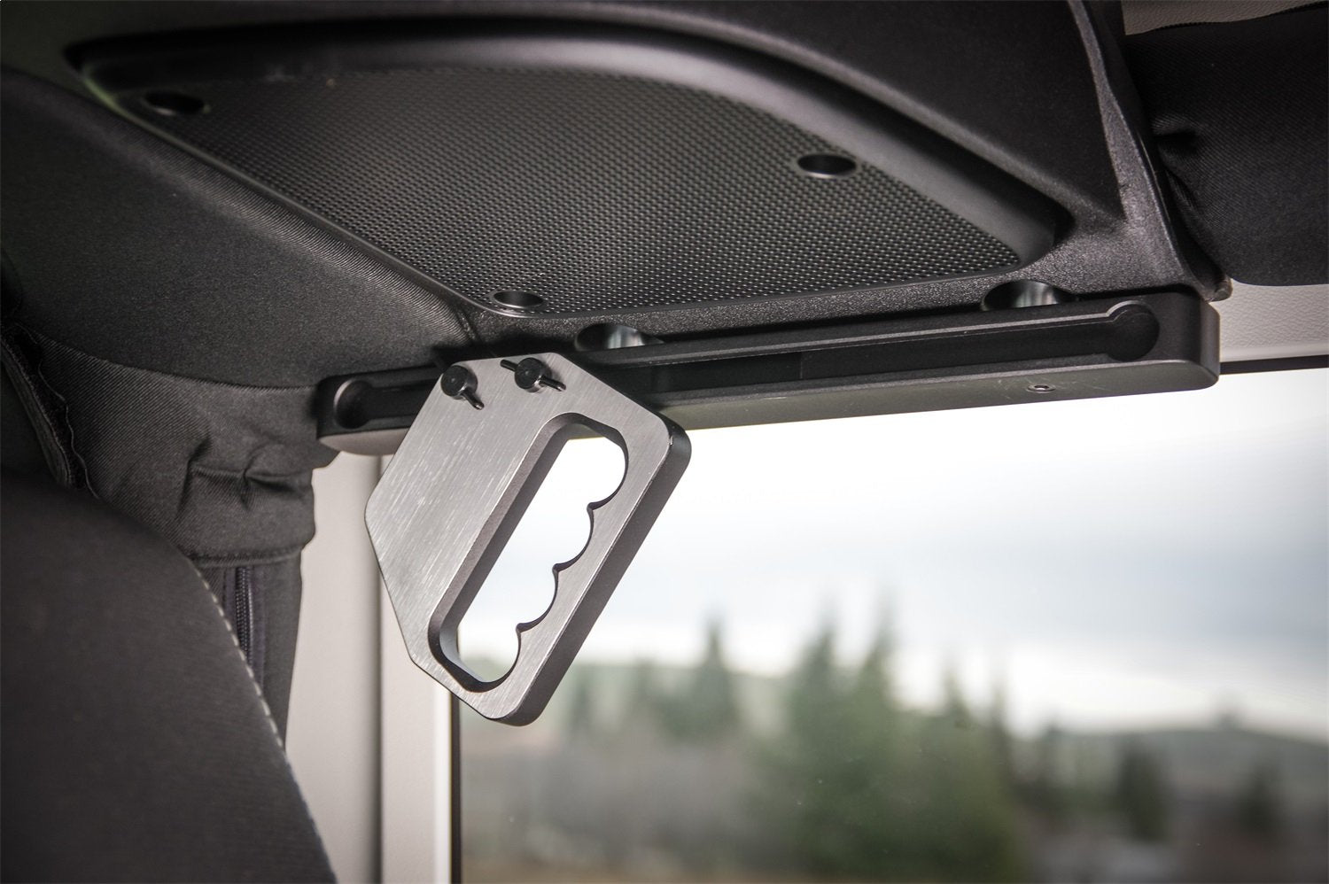 Ami All Sales 3519K A Pillar Grab Handle-Adjustable Rear Pair, Black