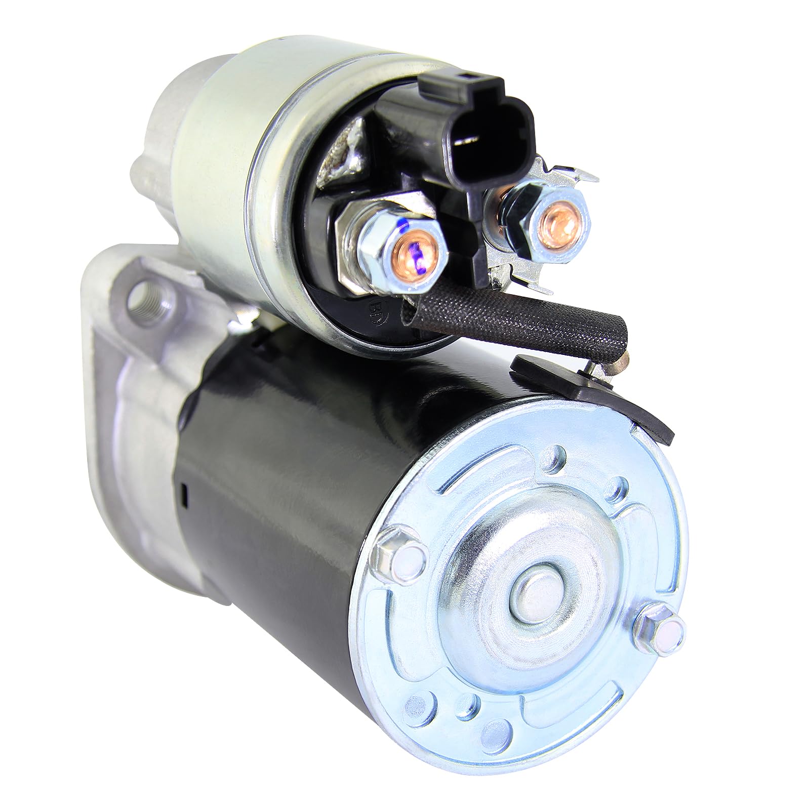 Starter Replacement New For 2009-2014 Hyundai Sonata, 2010-2014 Santa Fe Sport, 2012-2014 Kia Optima, 2011-2014 Sorento, L4 2.4L, 361002G100, 361002G100, Fs14N1 Sva0019 41012398 41012399 41040040