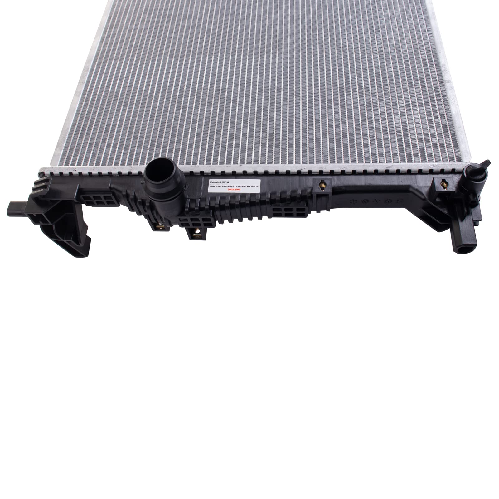 Trq Radiator Assembly Aluminum Core Compatible With 19-22 Jeep Cherokee Cu13770