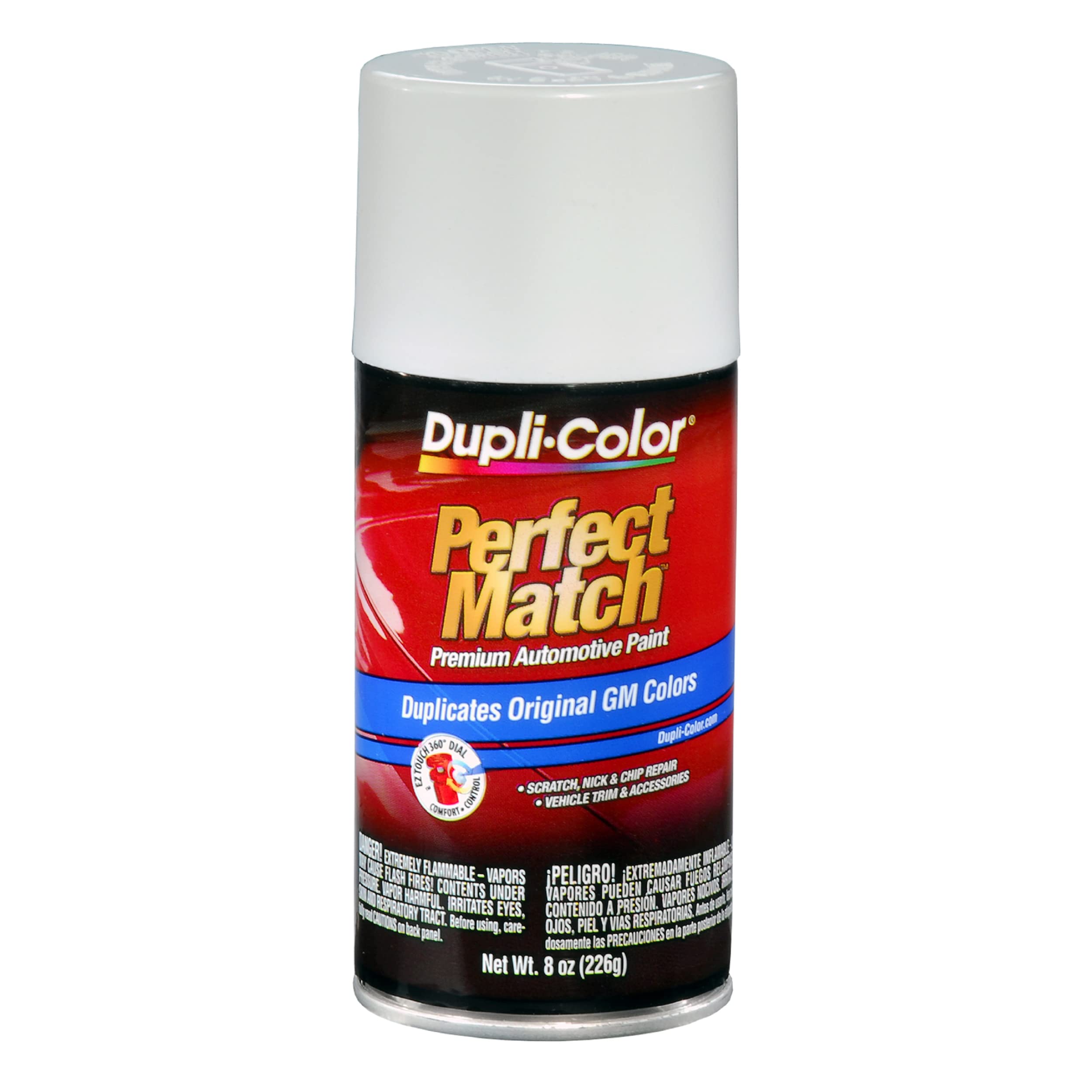 Dupli-Color Ebgm04337 Perfect Match Automotive Spray Paint “ General Motors Bright White, 16 Wa9753 “ 8 Oz. Aerosol Can