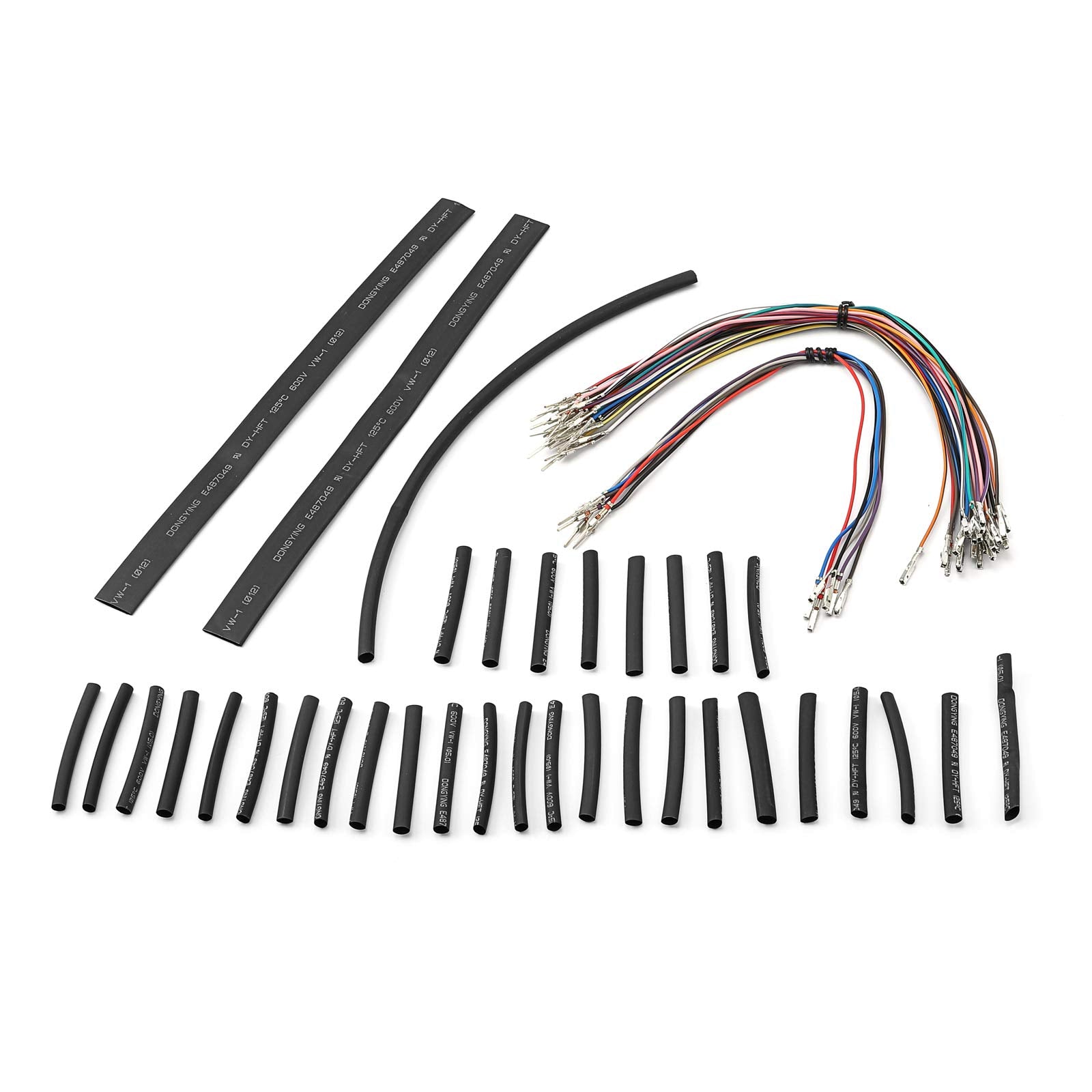 WeiSen Plug N Play 14'' 16'' Handlebar Extension Wire and Throttle-By-Wire Extend Kit Compatible with 2007-2013 Harley Touring R