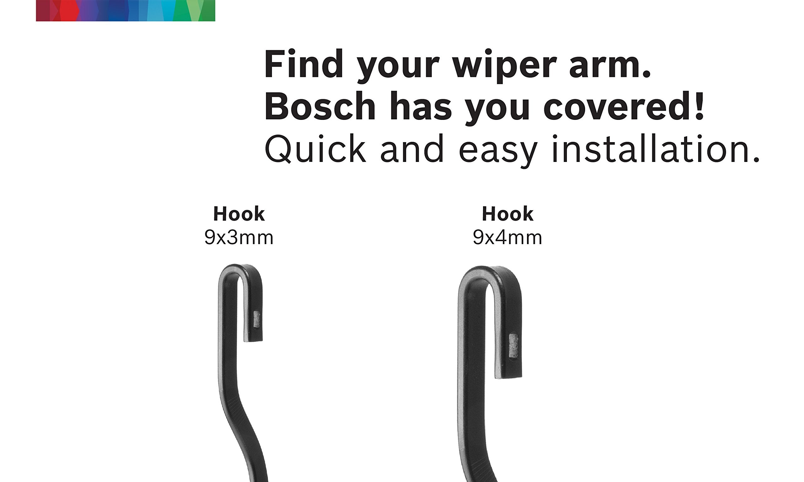 Bosch 4813 Evolution Beam Wiper Blade; 13'' - Single